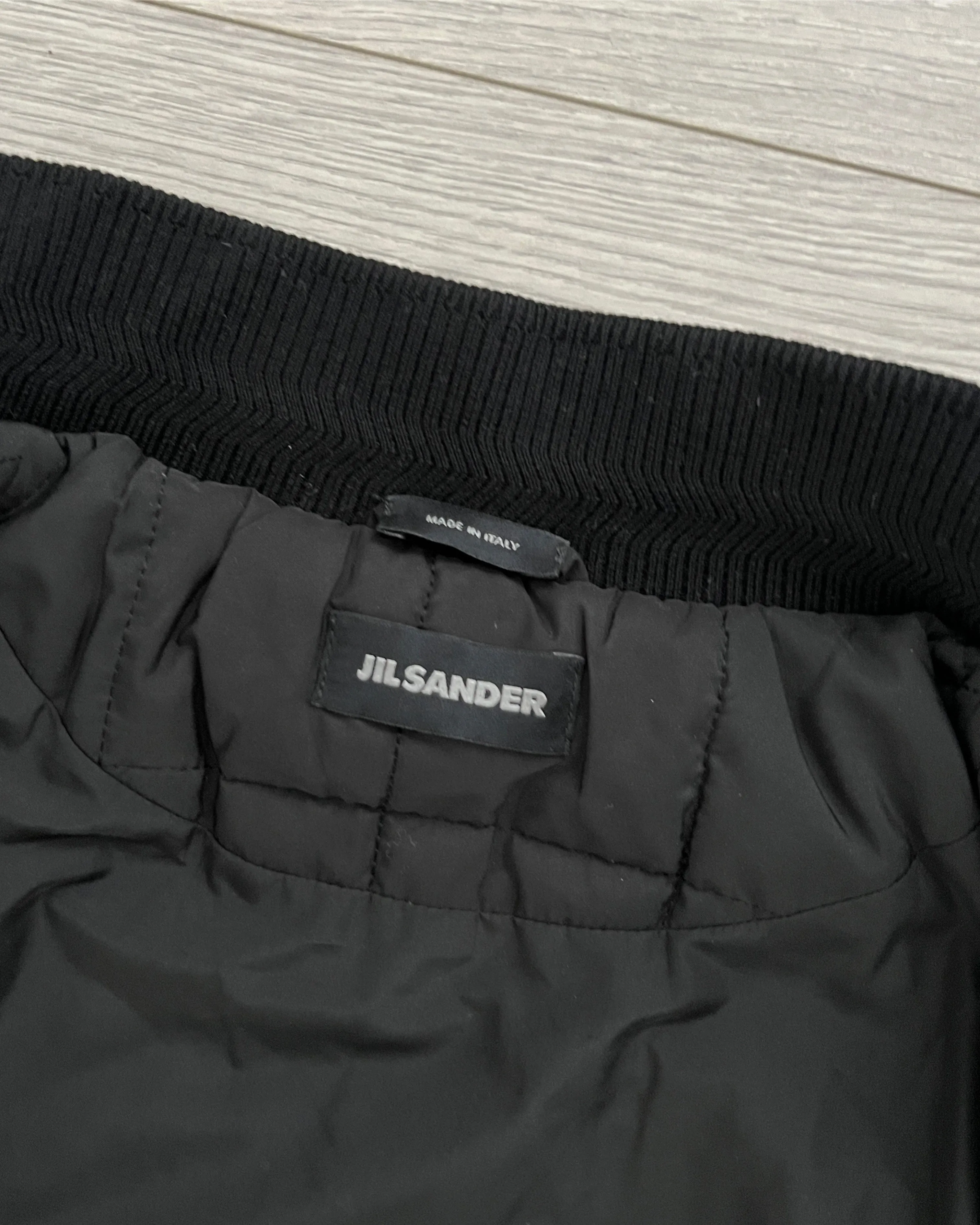 Jil Sander by Raf Simons AW2012 Insulated Bomber Jacket - Size M