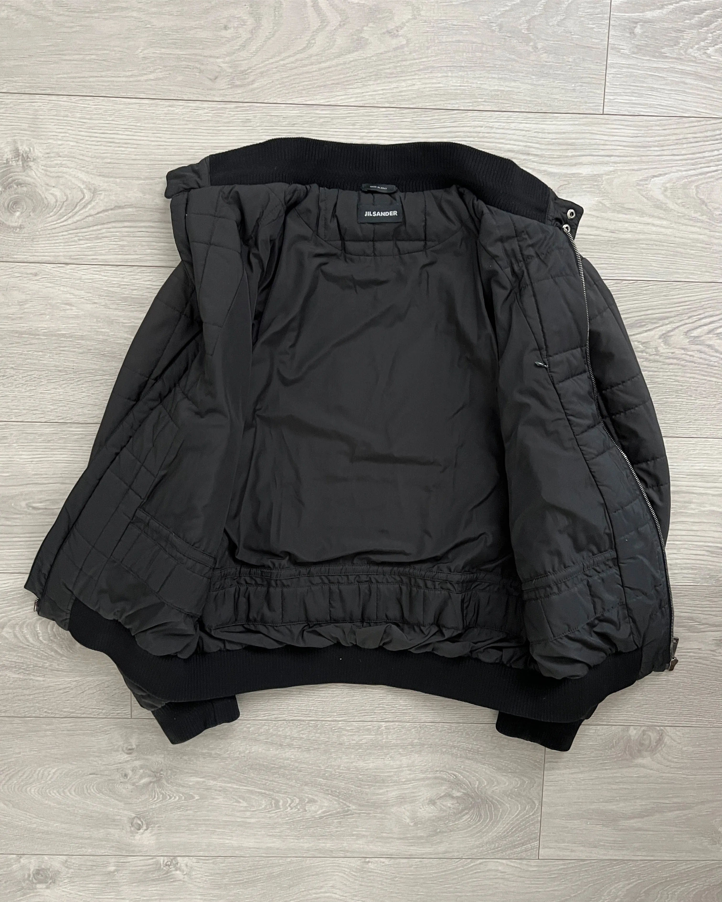 Jil Sander by Raf Simons AW2012 Insulated Bomber Jacket - Size M