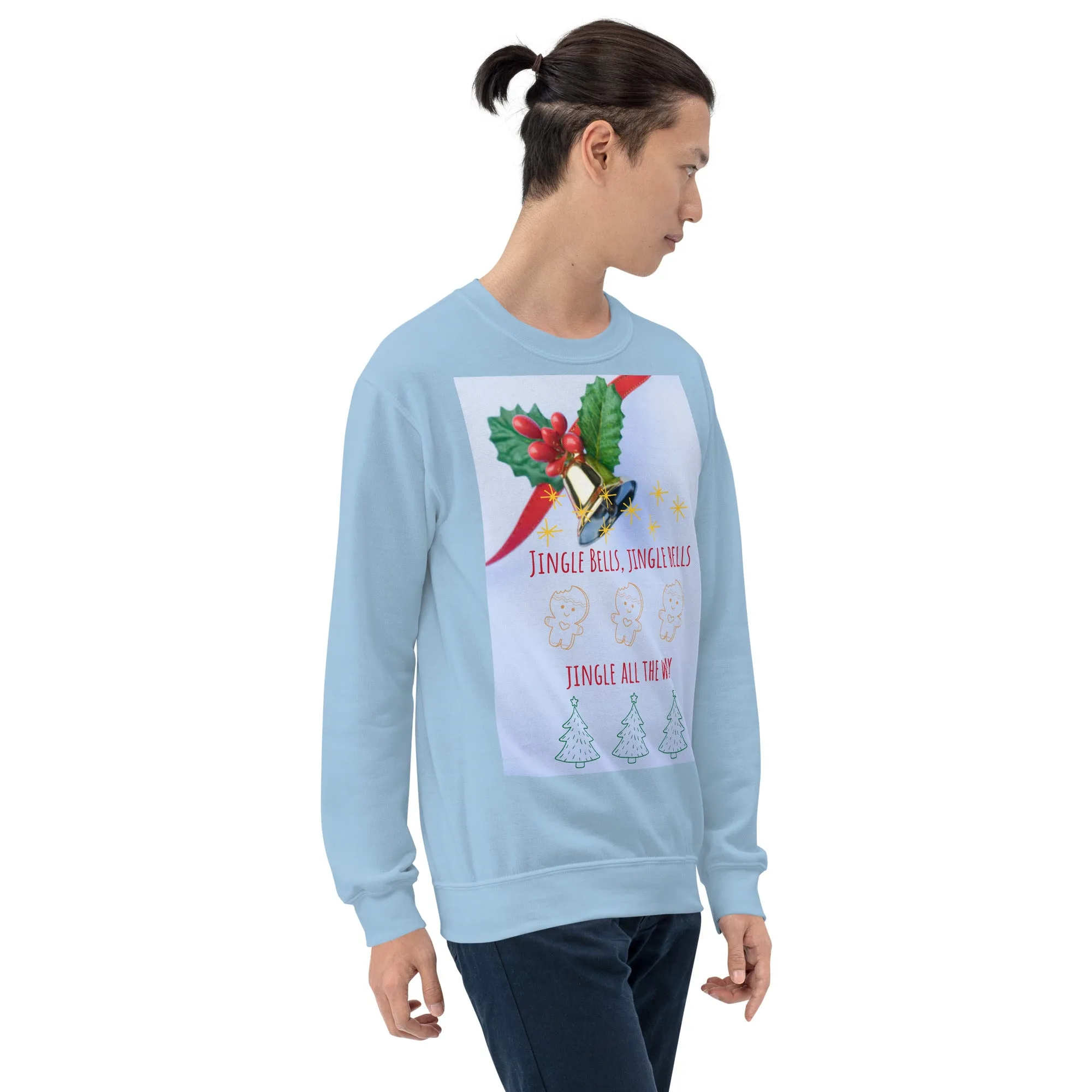 Jingle Bells Christmas Sweatshirt (Glamourange Christmas Sweatshirt Men)