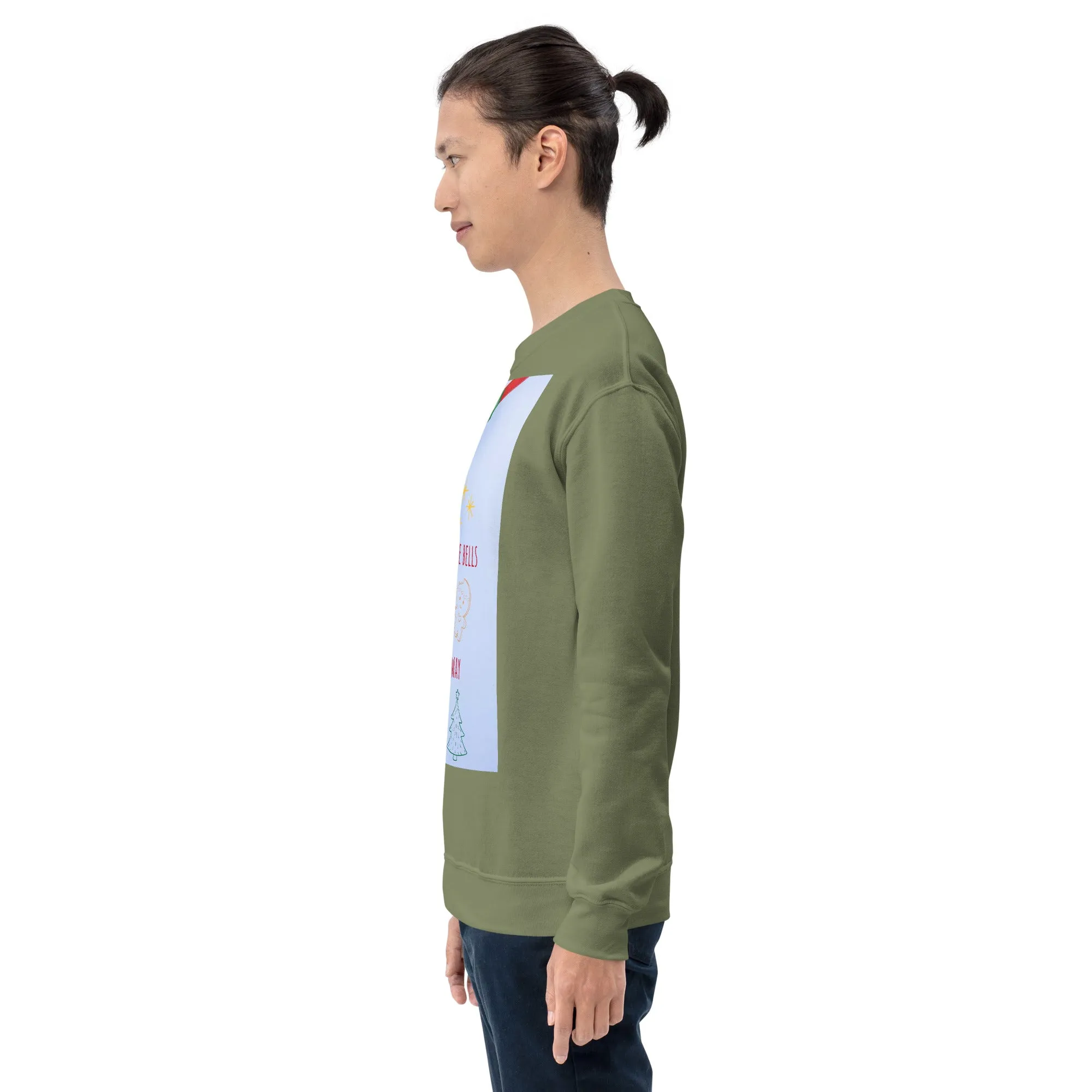 Jingle Bells Christmas Sweatshirt (Glamourange Christmas Sweatshirt Men)
