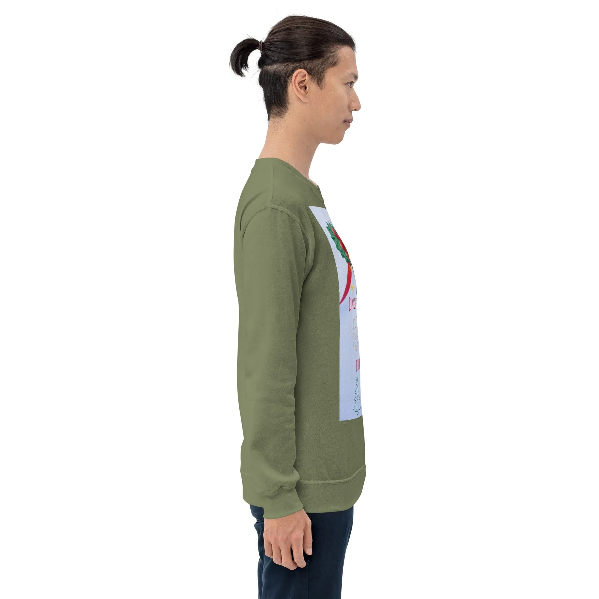 Jingle Bells Christmas Sweatshirt (Glamourange Christmas Sweatshirt Men)