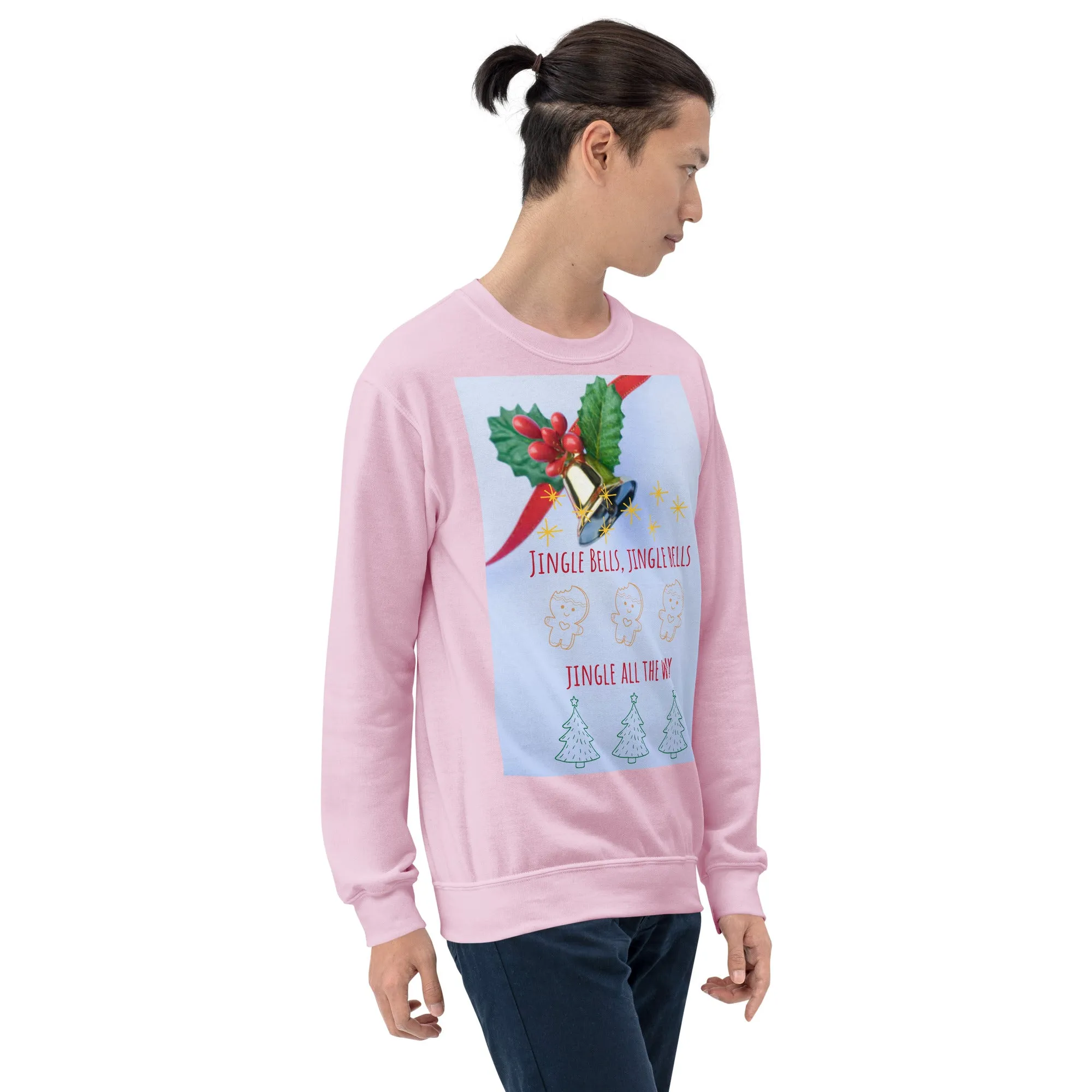 Jingle Bells Christmas Sweatshirt (Glamourange Christmas Sweatshirt Men)