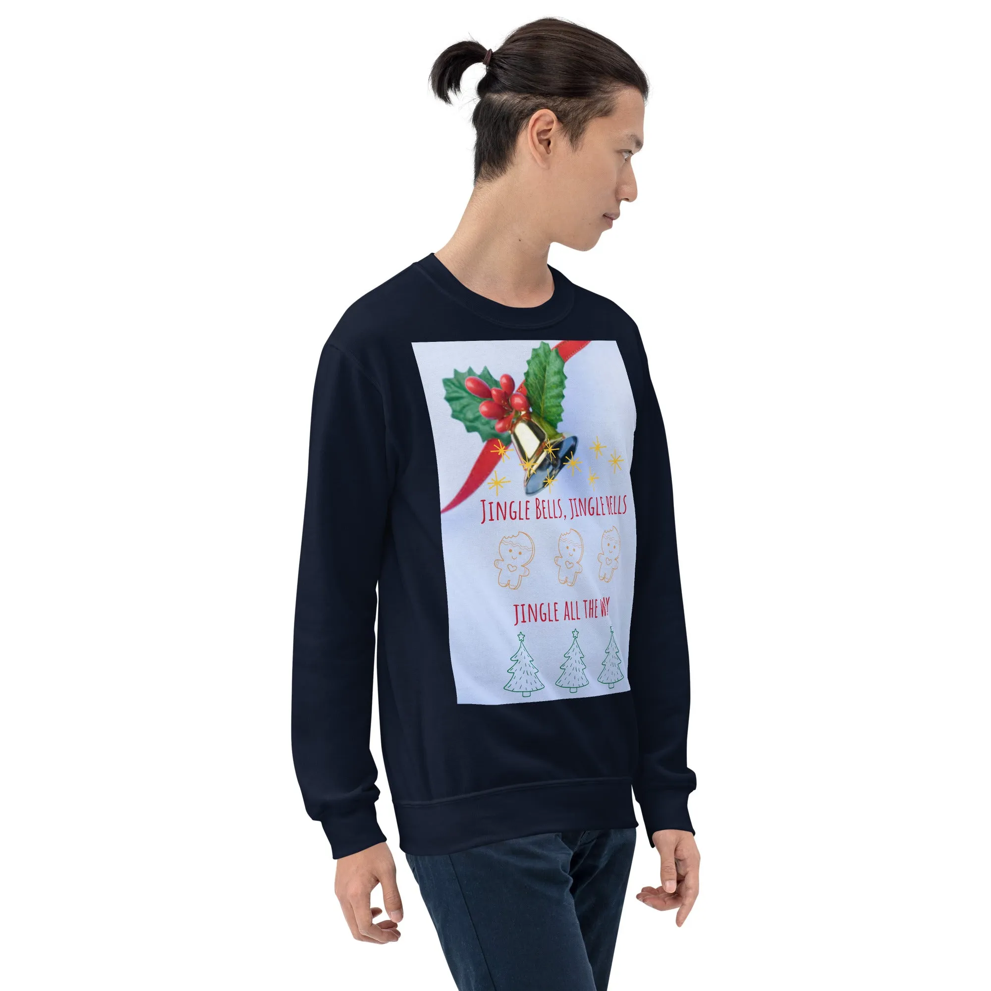 Jingle Bells Christmas Sweatshirt (Glamourange Christmas Sweatshirt Men)