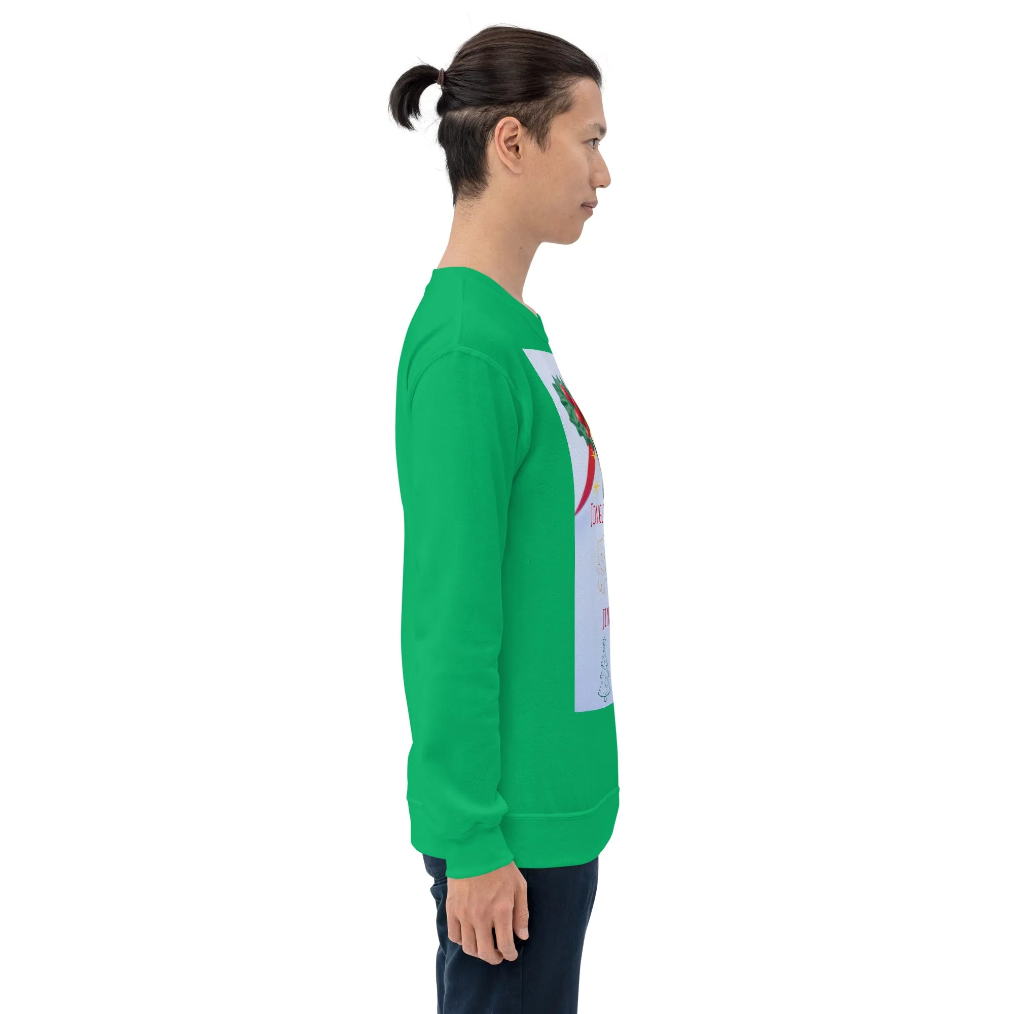 Jingle Bells Christmas Sweatshirt (Glamourange Christmas Sweatshirt Men)