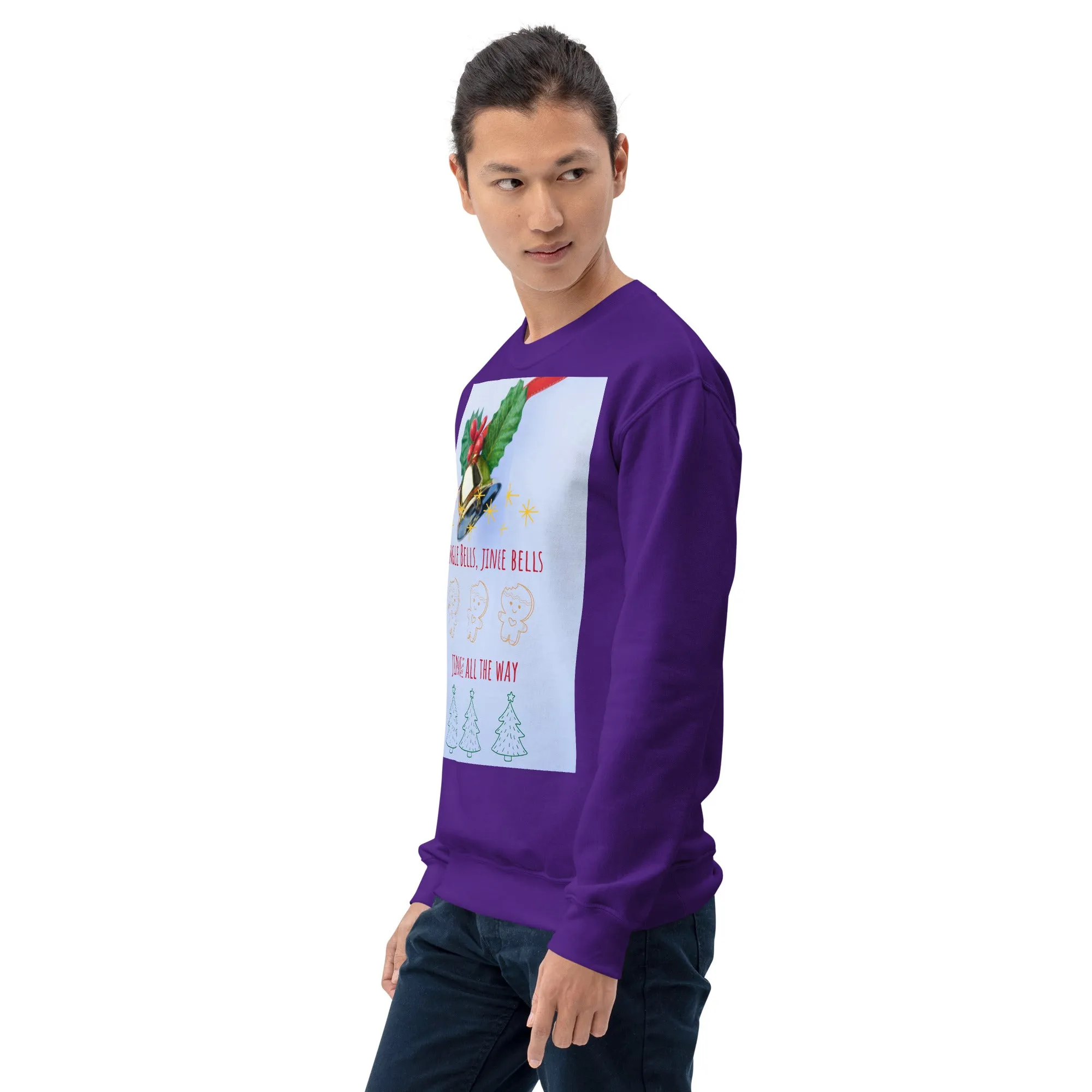 Jingle Bells Christmas Sweatshirt (Glamourange Christmas Sweatshirt Men)