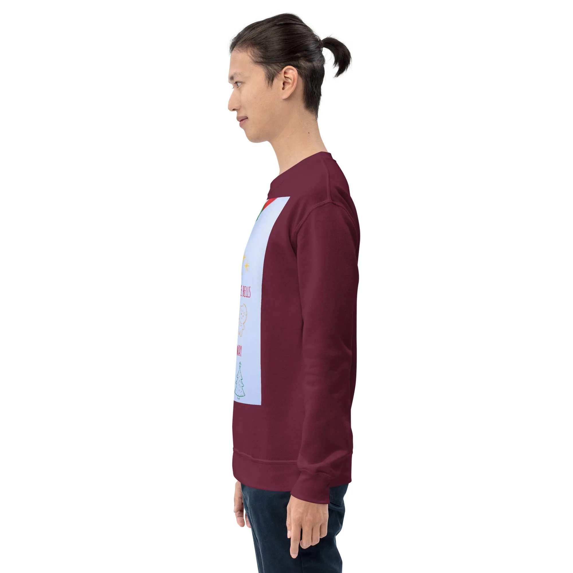 Jingle Bells Christmas Sweatshirt (Glamourange Christmas Sweatshirt Men)