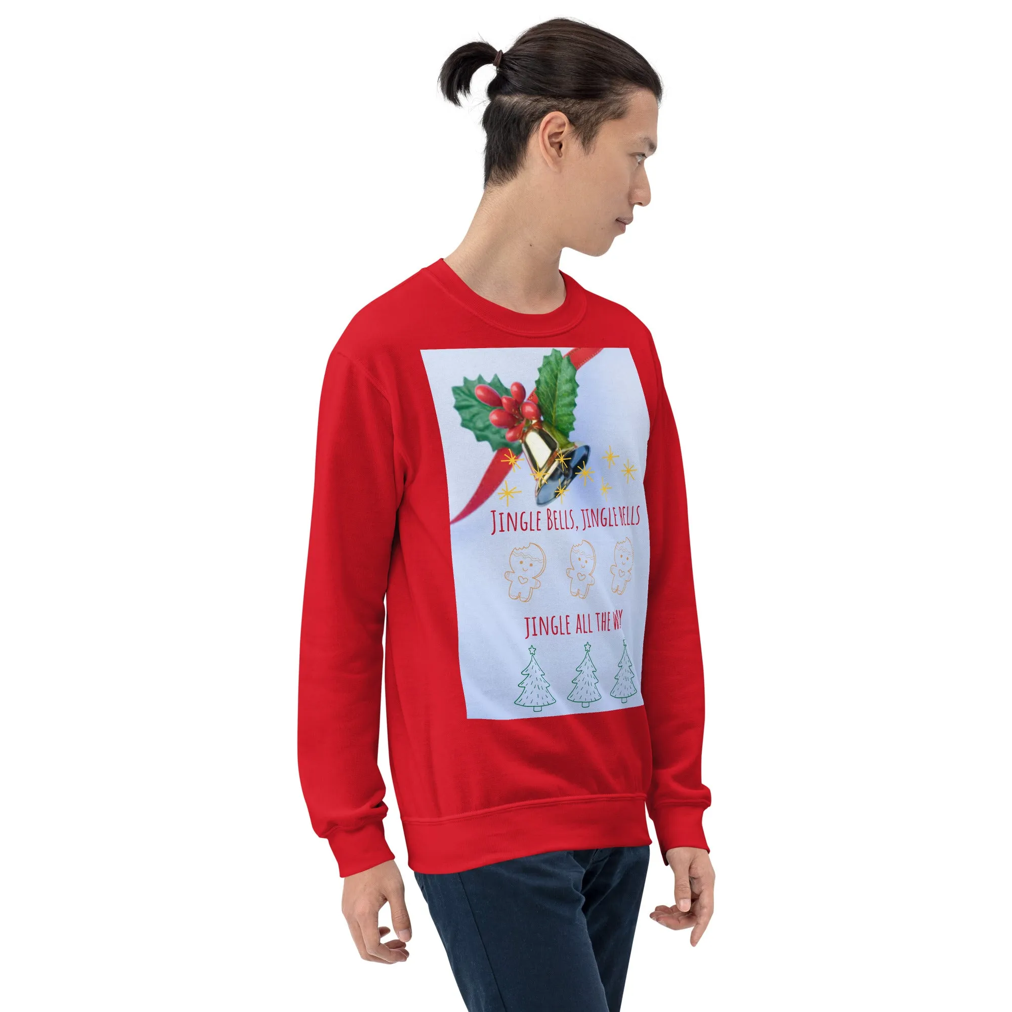 Jingle Bells Christmas Sweatshirt (Glamourange Christmas Sweatshirt Men)