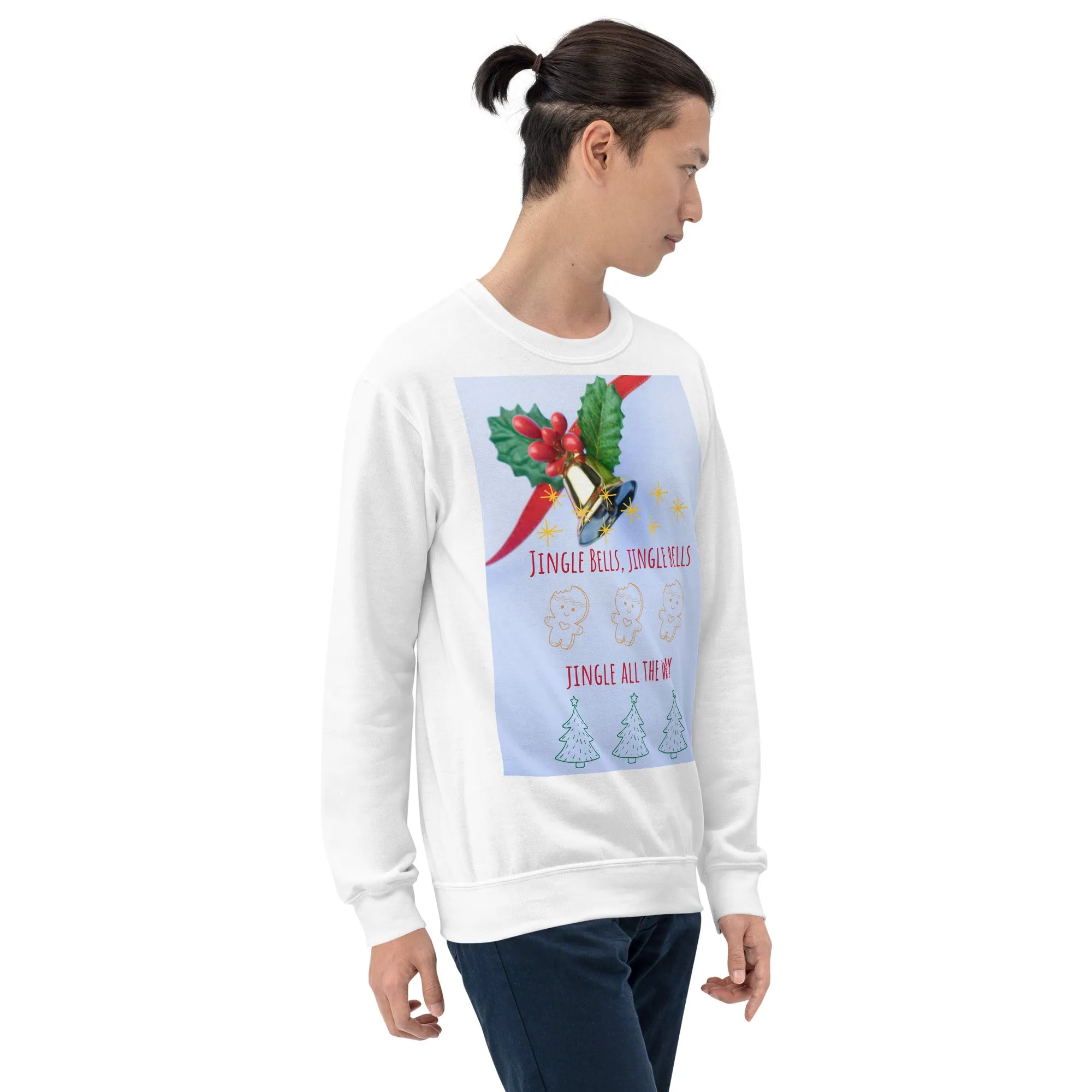 Jingle Bells Christmas Sweatshirt (Glamourange Christmas Sweatshirt Men)