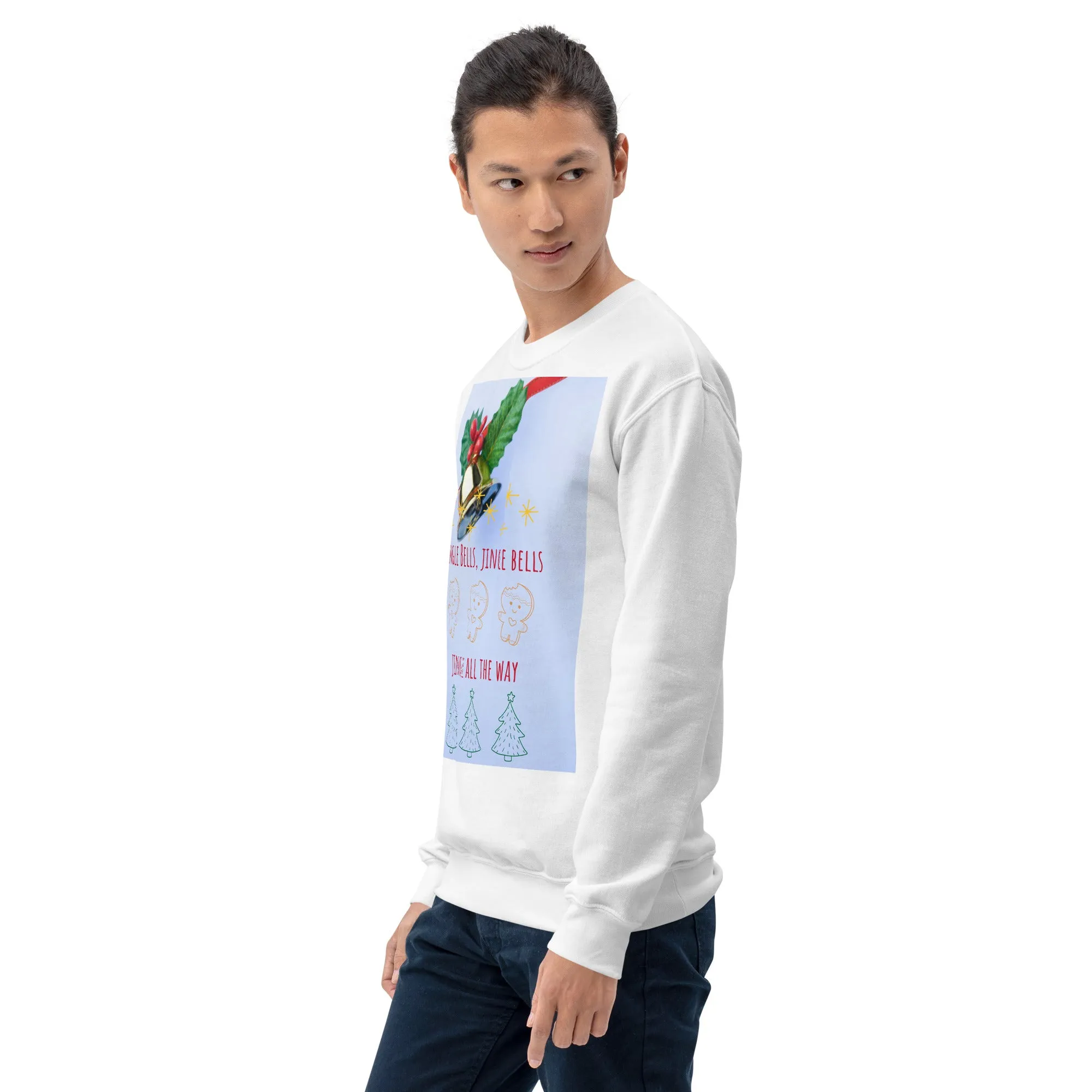 Jingle Bells Christmas Sweatshirt (Glamourange Christmas Sweatshirt Men)