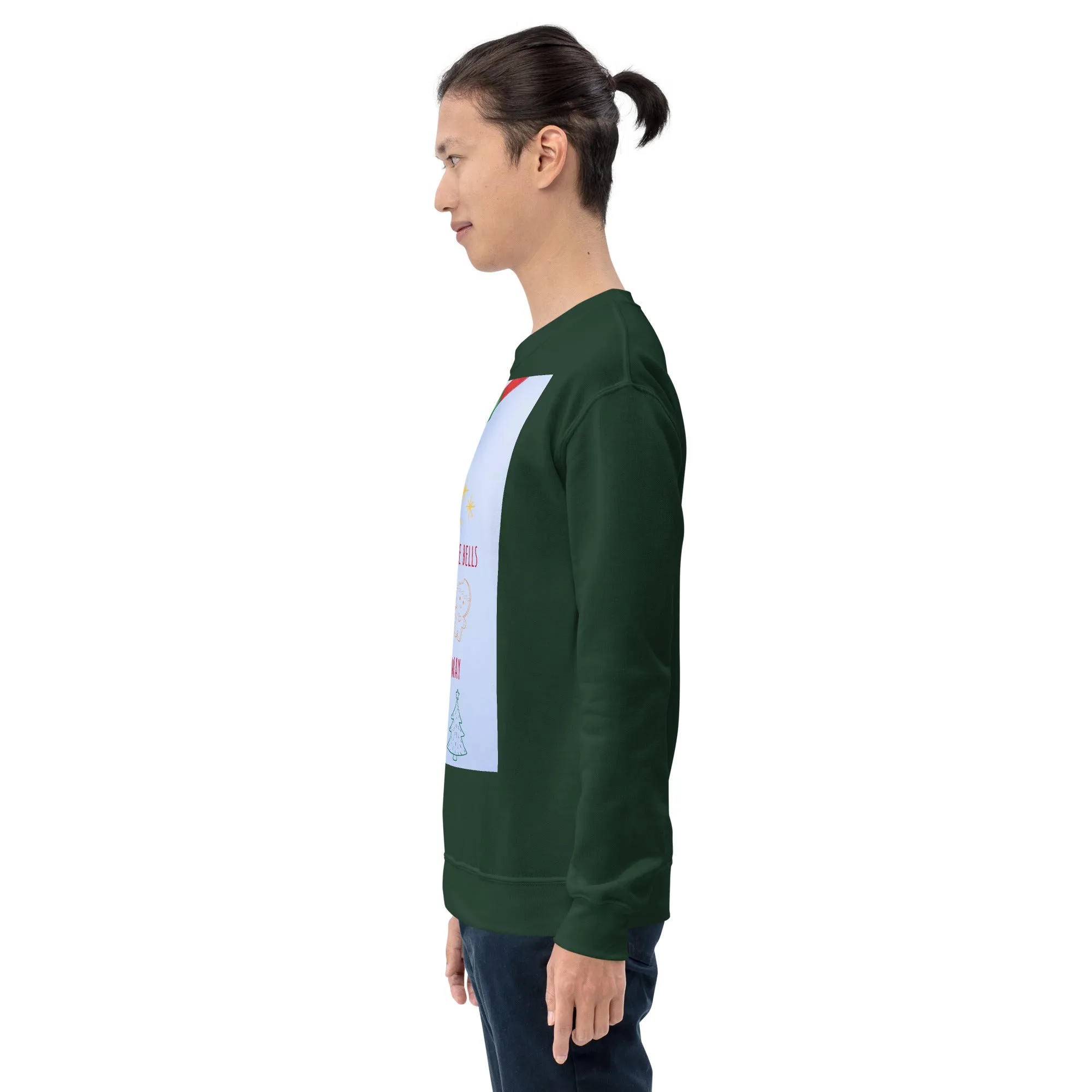 Jingle Bells Christmas Sweatshirt (Glamourange Christmas Sweatshirt Men)