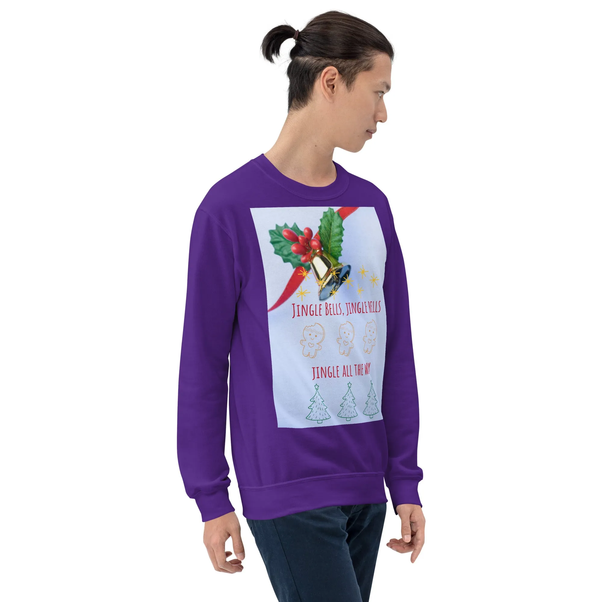 Jingle Bells Christmas Sweatshirt (Glamourange Christmas Sweatshirt Men)
