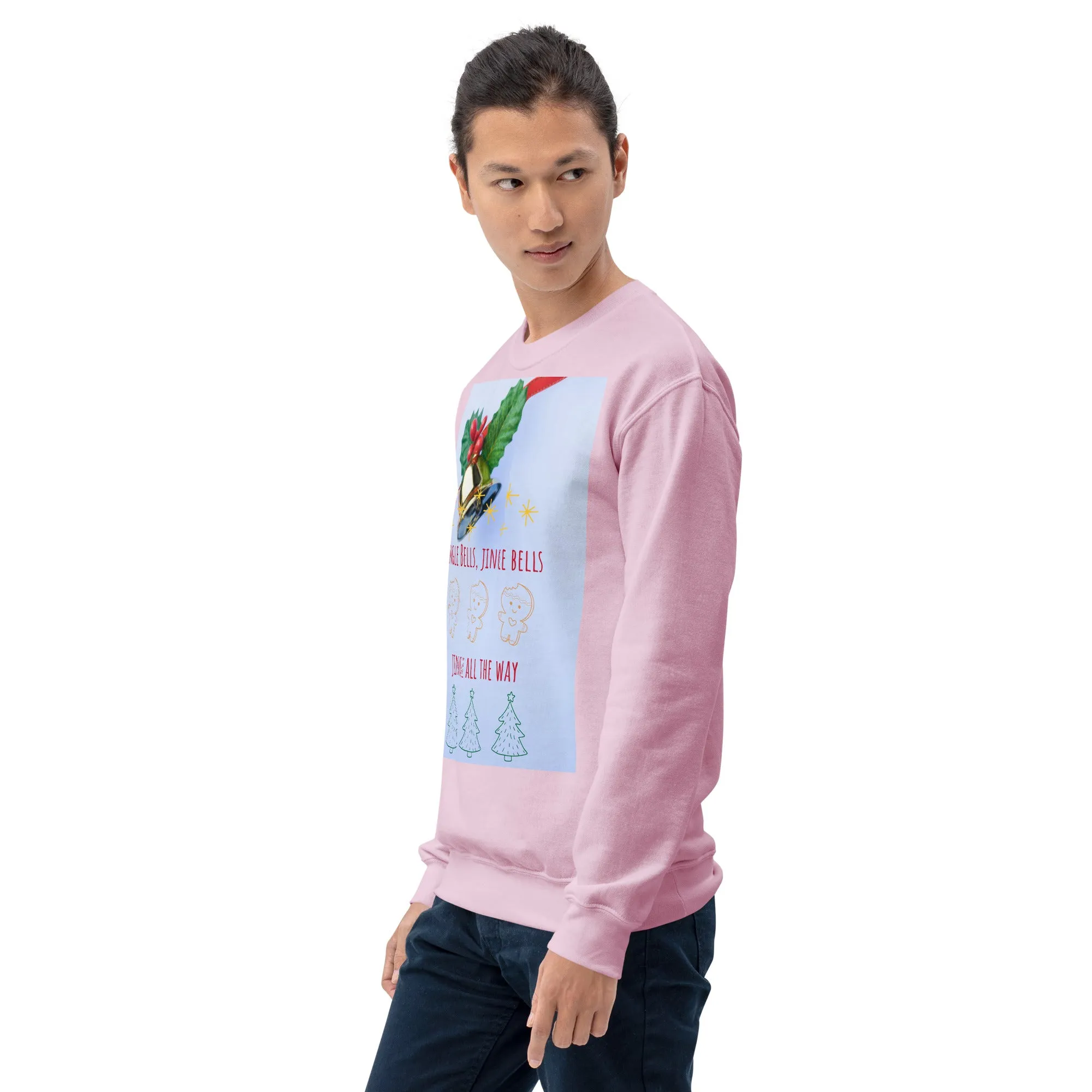 Jingle Bells Christmas Sweatshirt (Glamourange Christmas Sweatshirt Men)