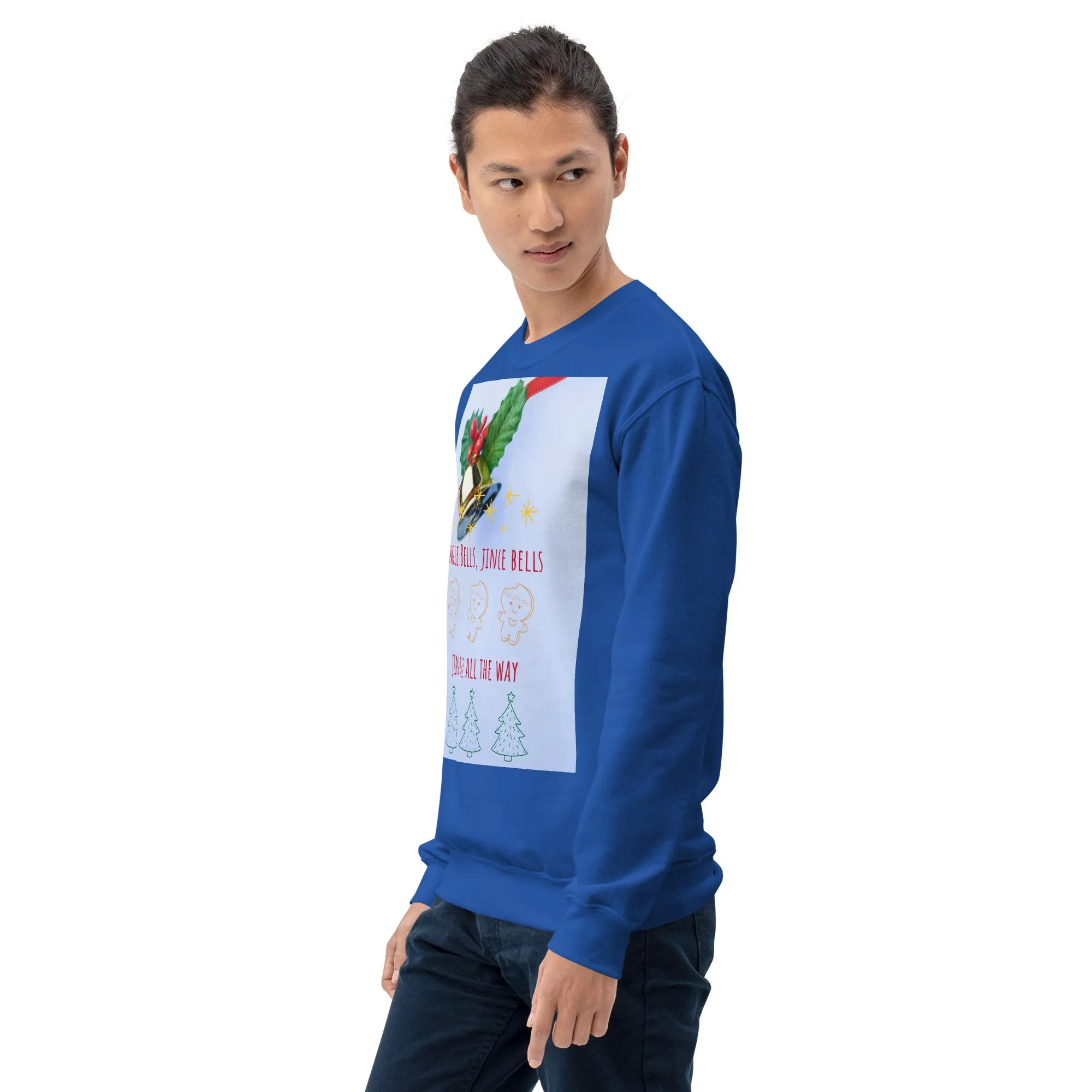 Jingle Bells Christmas Sweatshirt (Glamourange Christmas Sweatshirt Men)