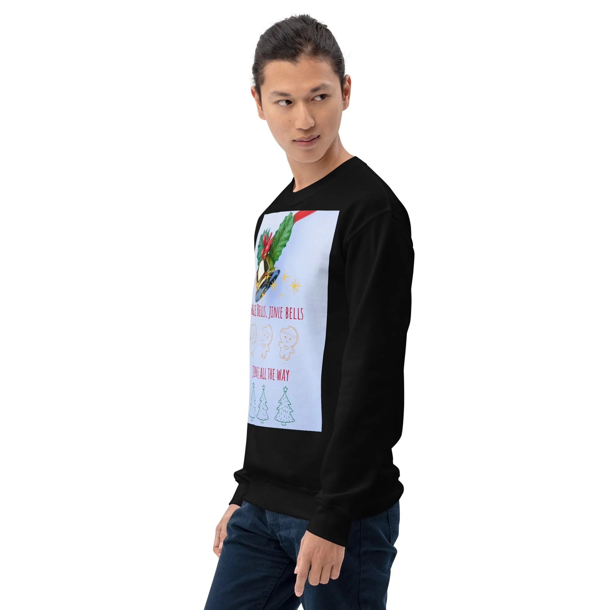 Jingle Bells Christmas Sweatshirt (Glamourange Christmas Sweatshirt Men)