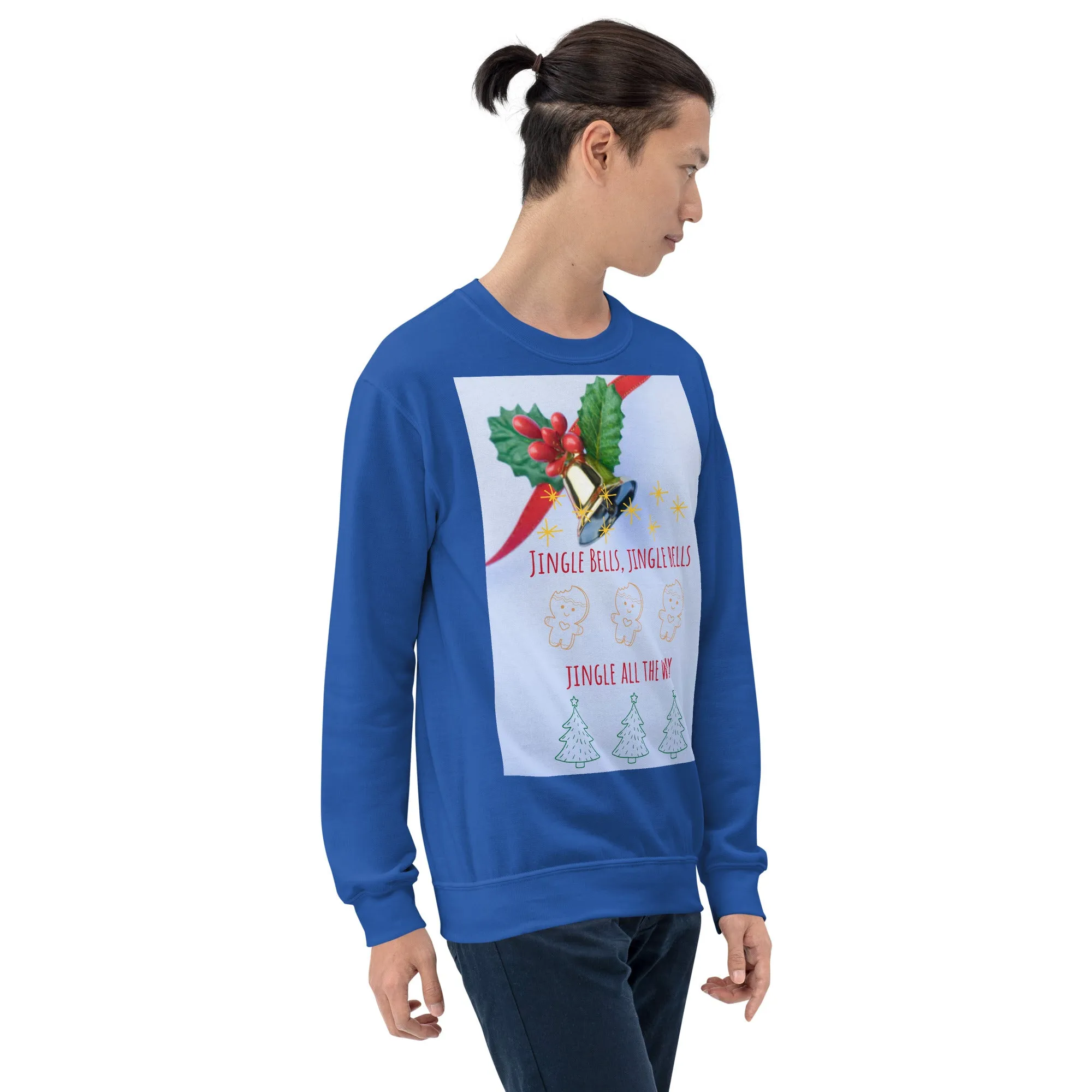 Jingle Bells Christmas Sweatshirt (Glamourange Christmas Sweatshirt Men)