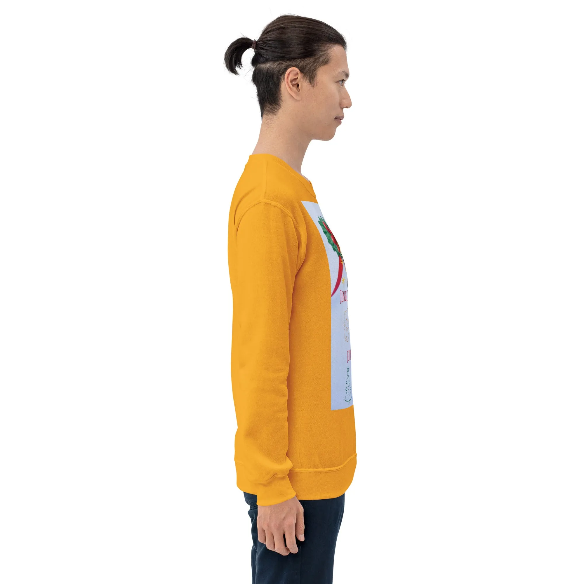 Jingle Bells Christmas Sweatshirt (Glamourange Christmas Sweatshirt Men)