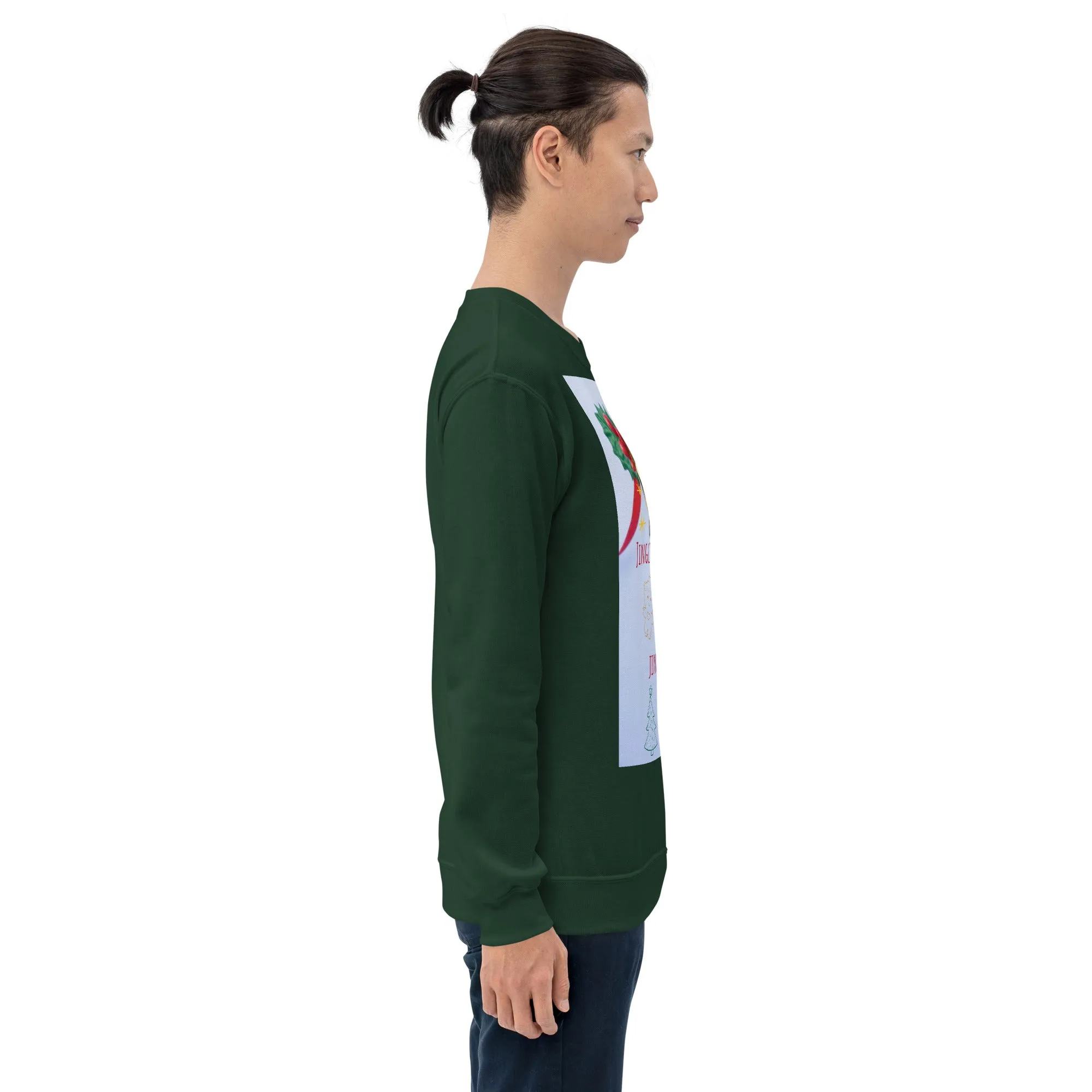 Jingle Bells Christmas Sweatshirt (Glamourange Christmas Sweatshirt Men)