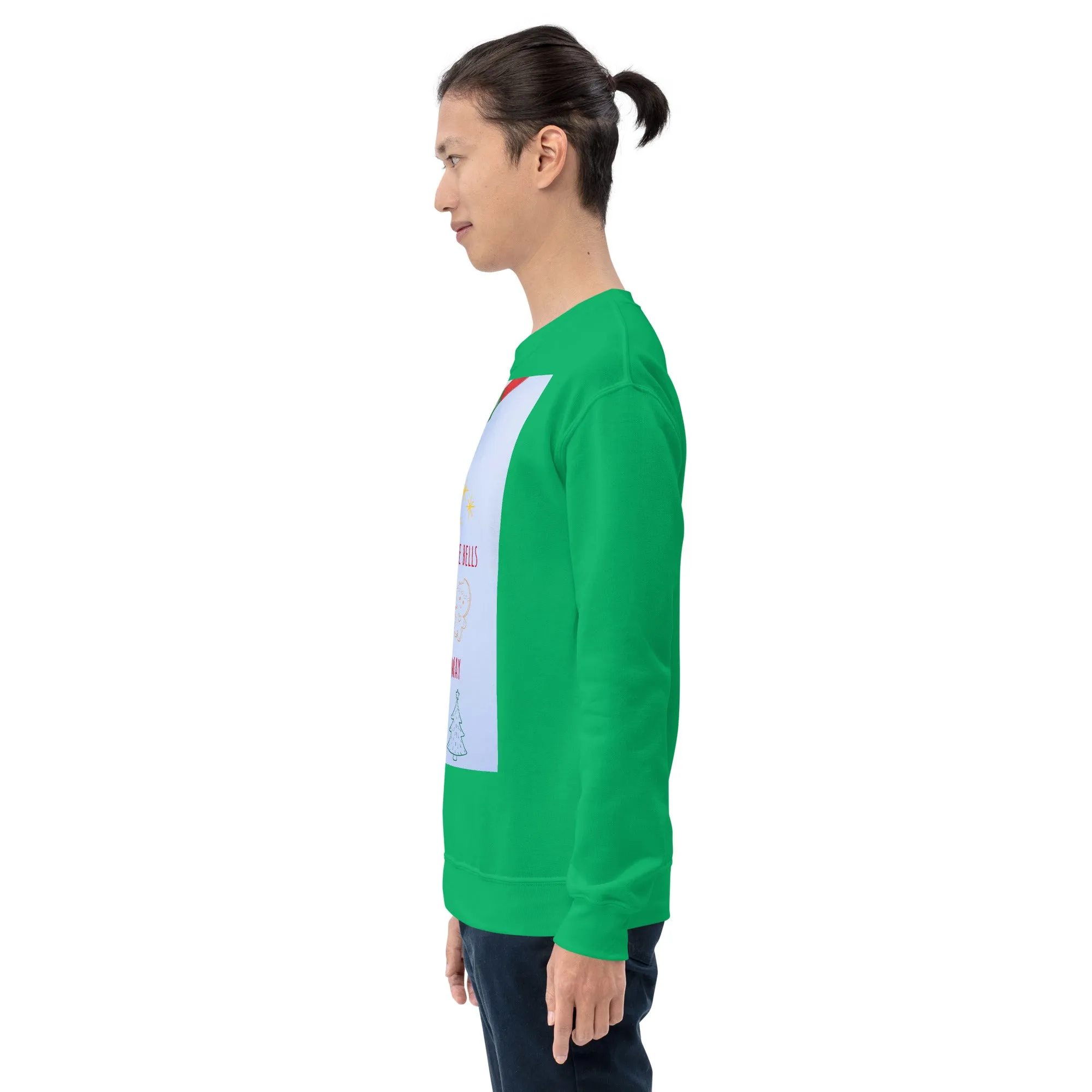 Jingle Bells Christmas Sweatshirt (Glamourange Christmas Sweatshirt Men)