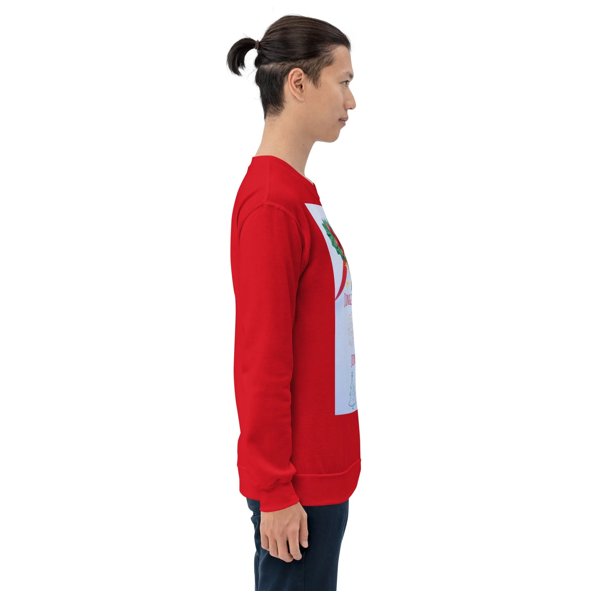 Jingle Bells Christmas Sweatshirt (Glamourange Christmas Sweatshirt Men)