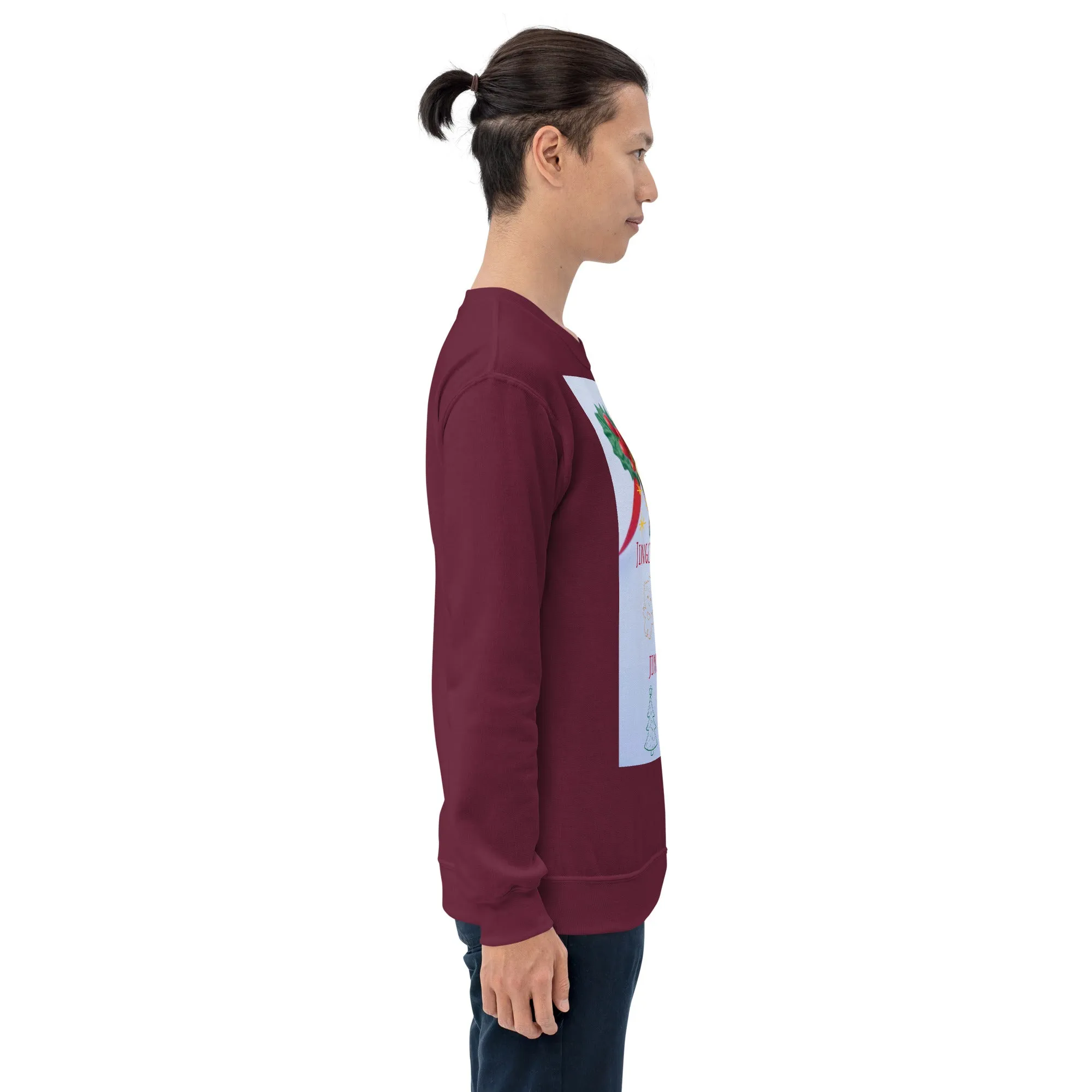 Jingle Bells Christmas Sweatshirt (Glamourange Christmas Sweatshirt Men)