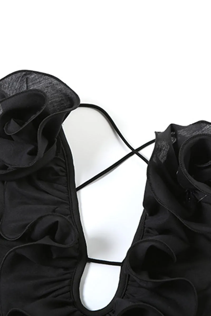 JS3494 Sheer Cami Jumpsuits