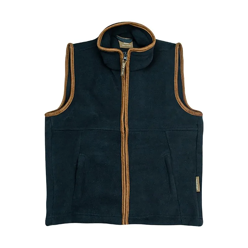 Junior Countryman Gilet In Navy