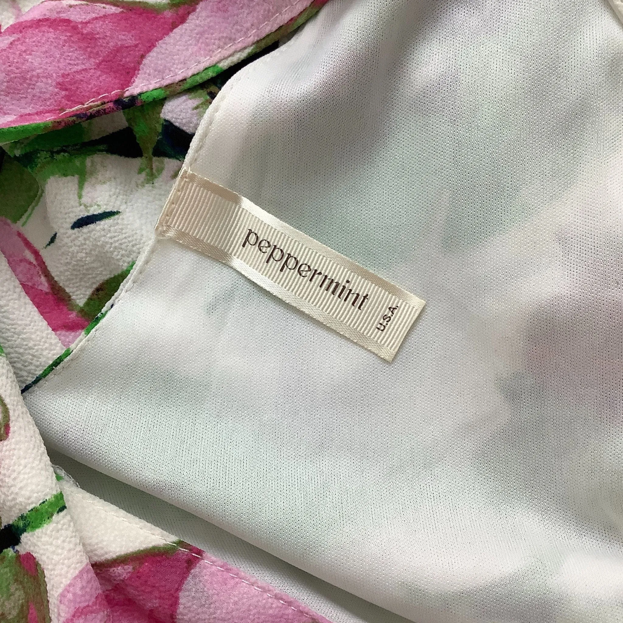 Keyhole Y2K Floral Tunic