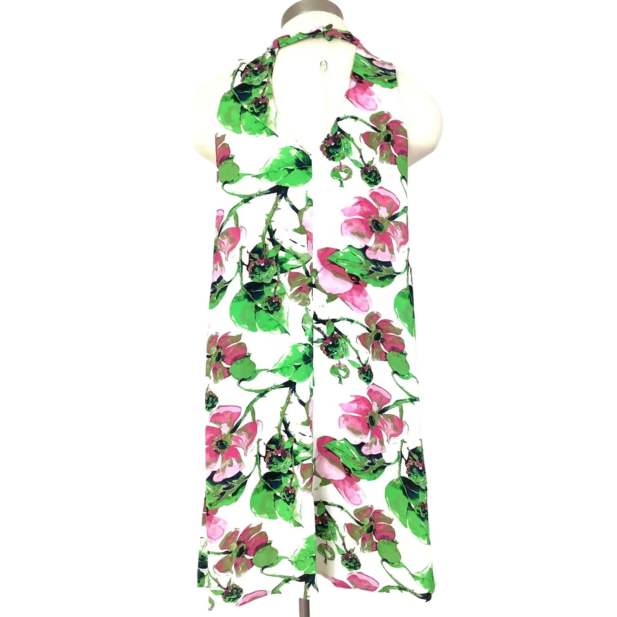 Keyhole Y2K Floral Tunic