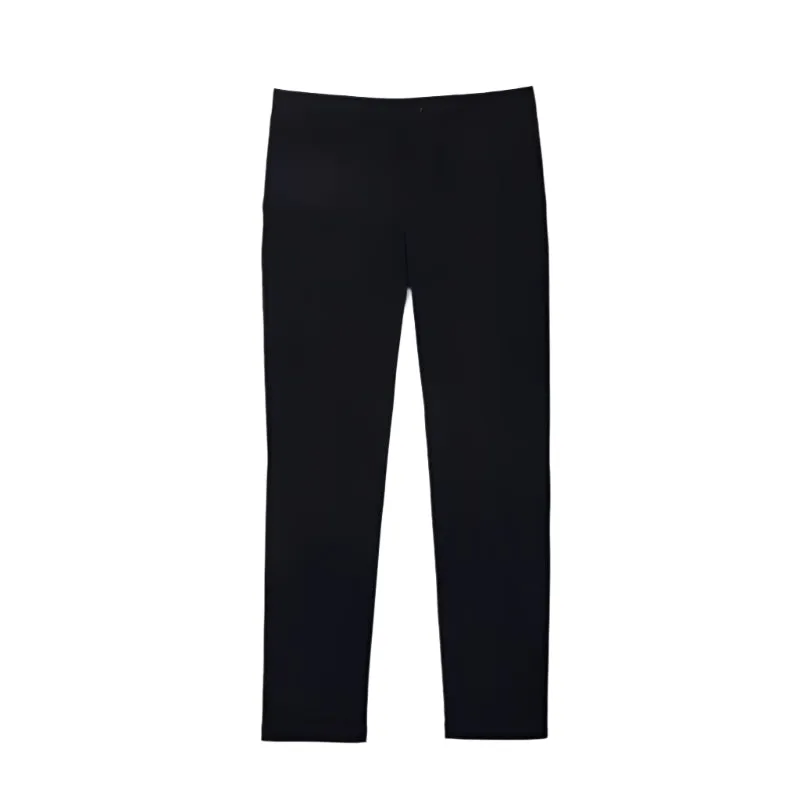 Lacoste Slim Fit Stretch Cotton Chino Pants In Navy