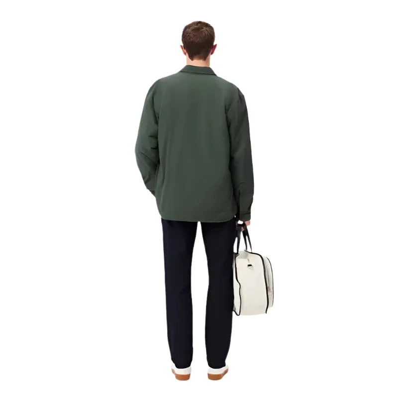 Lacoste Slim Fit Stretch Cotton Chino Pants In Navy