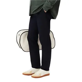 Lacoste Slim Fit Stretch Cotton Chino Pants In Navy