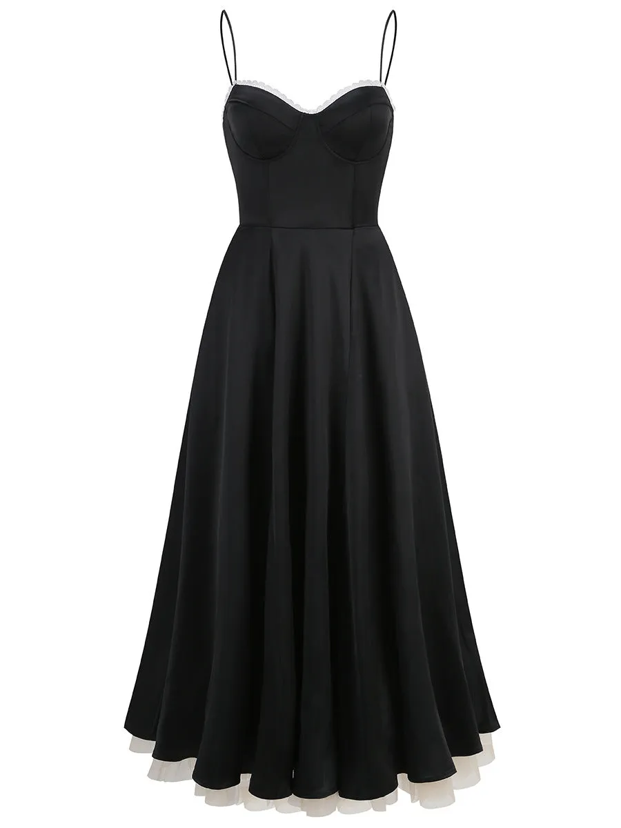 LENA Corset Midi Bodycon Dress