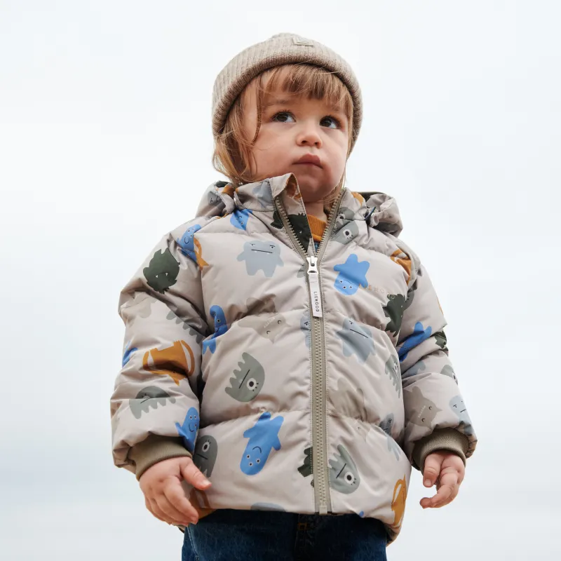 Liewood Polle Down Puffer Jacket - Monster / Koala
