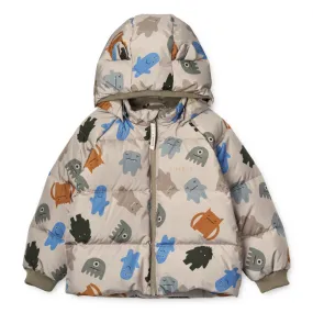 Liewood Polle Down Puffer Jacket - Monster / Koala