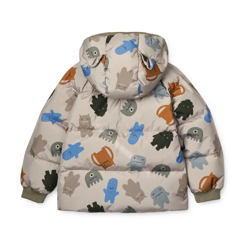 Liewood Polle Down Puffer Jacket - Monster / Koala