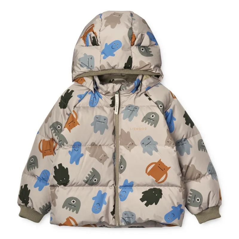 Liewood Polle Down Puffer Jacket - Monster / Koala