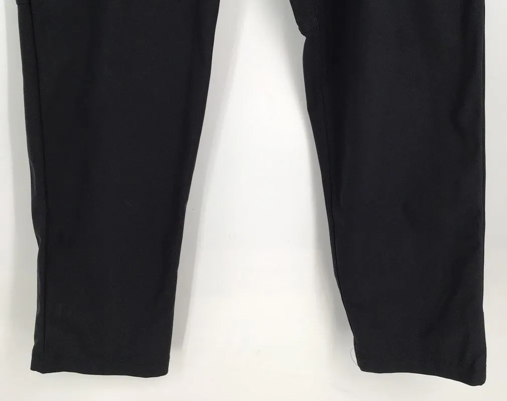 Lululemon Men's Black Straight Leg Chino Pants - Size 33