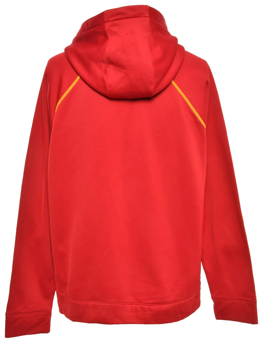 Maroon Iowa State Under Armour Printed Hoodie - M