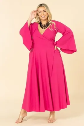 Maxi Wrap Dress