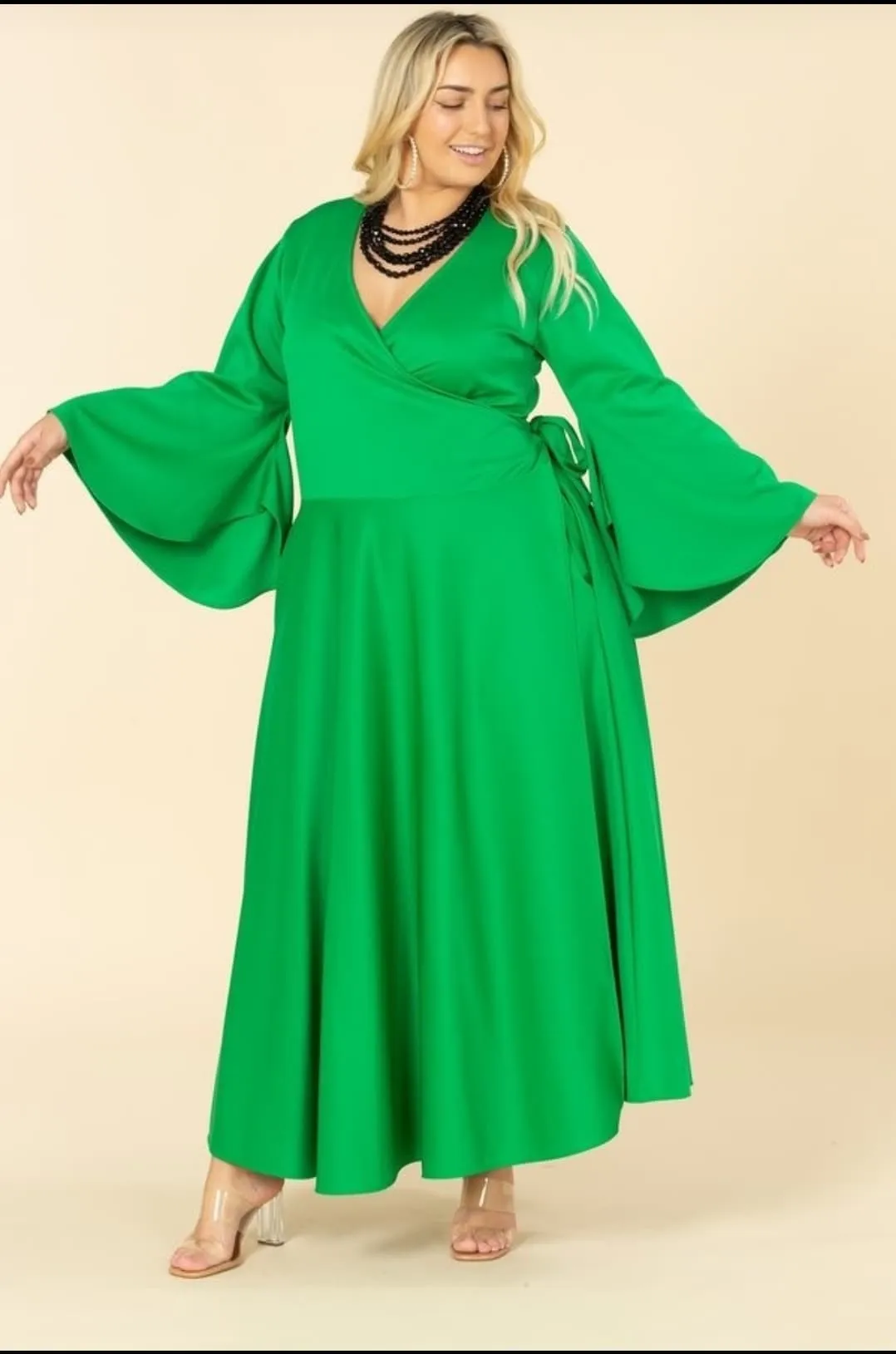 Maxi Wrap Dress