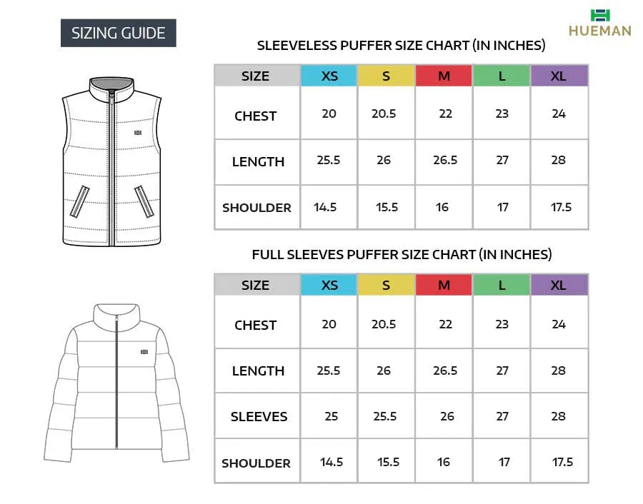 Men Grey Short Body Slim-Fit Full-Sleeves Puffer Jacket