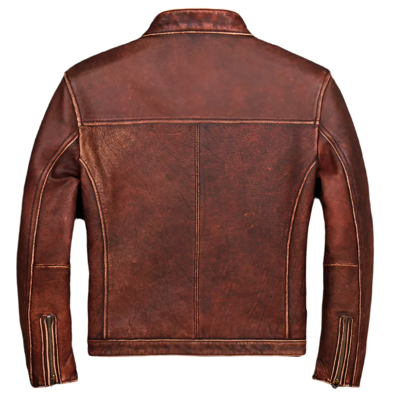 Men's Premium Cowhide Leather Jacket