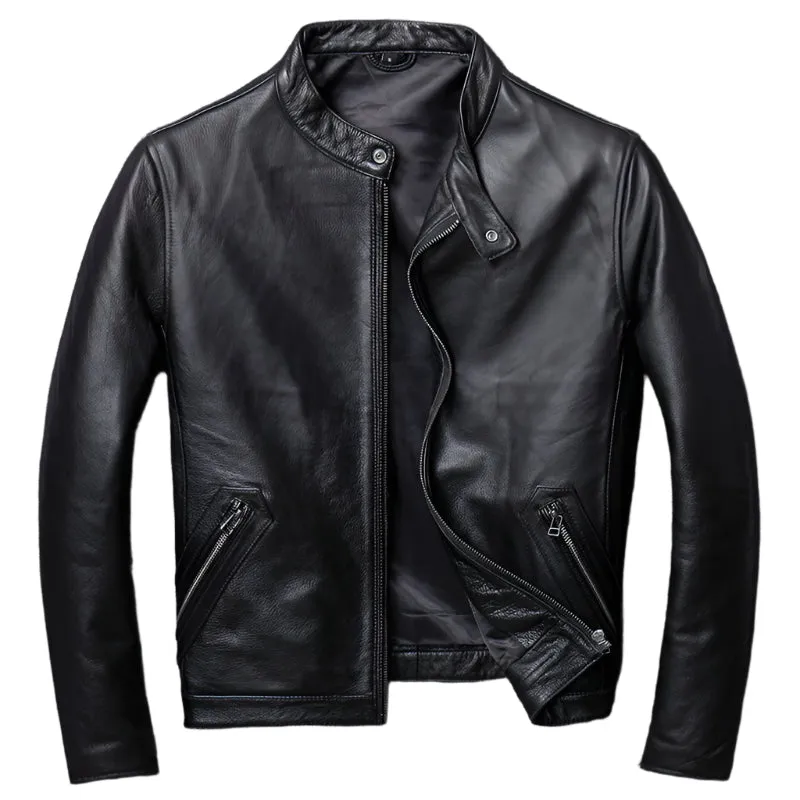 Men's Premium Cowhide Leather Jacket