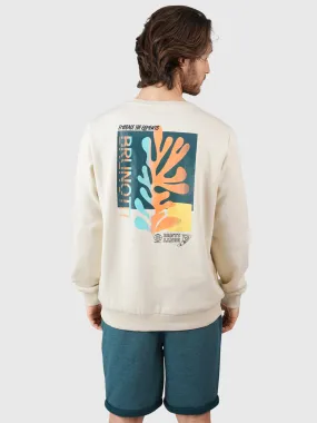 Murray-R Men Sweater | White-Beige