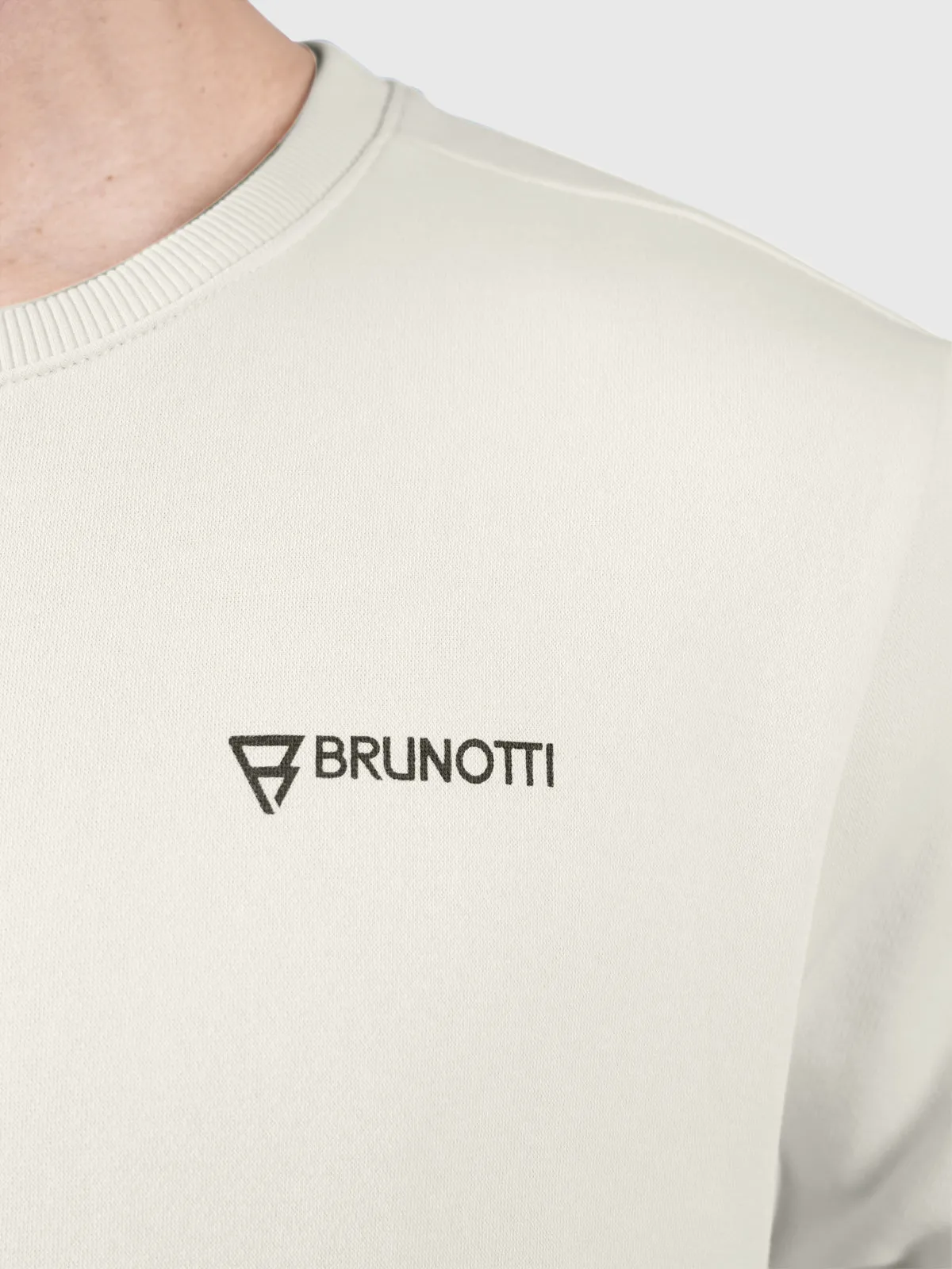 Murray-R Men Sweater | White-Beige