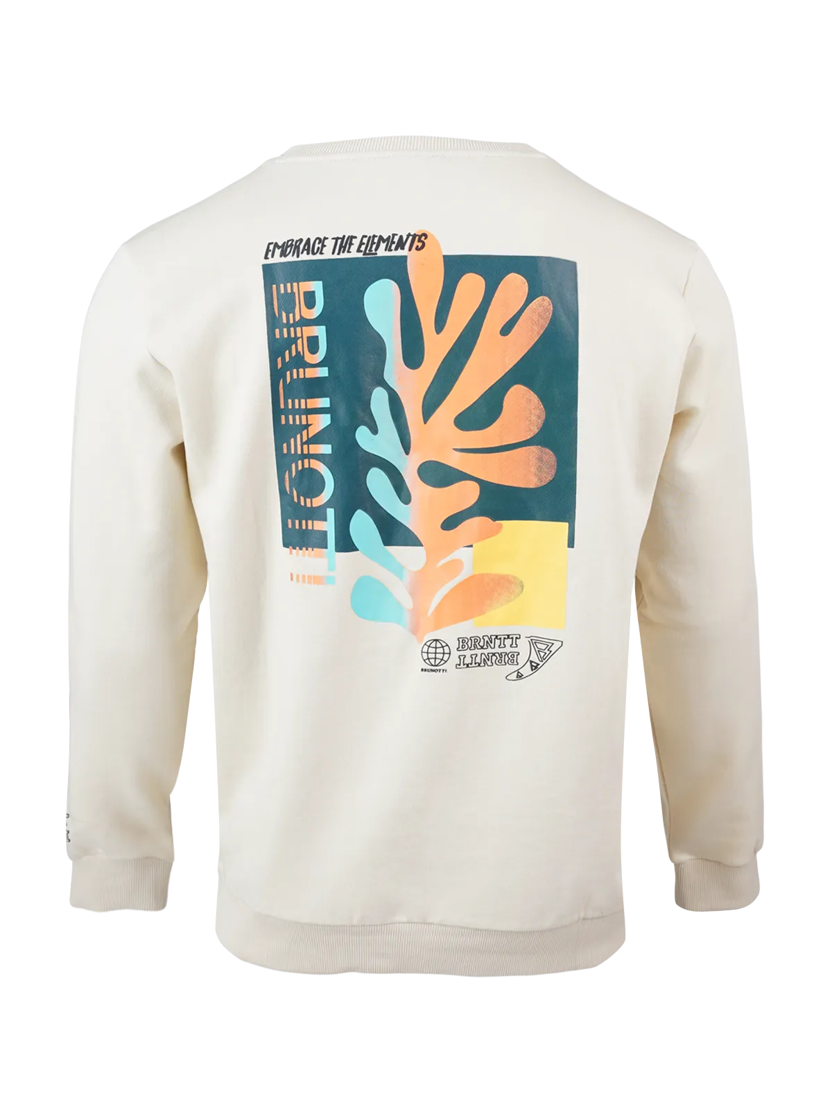 Murray-R Men Sweater | White-Beige