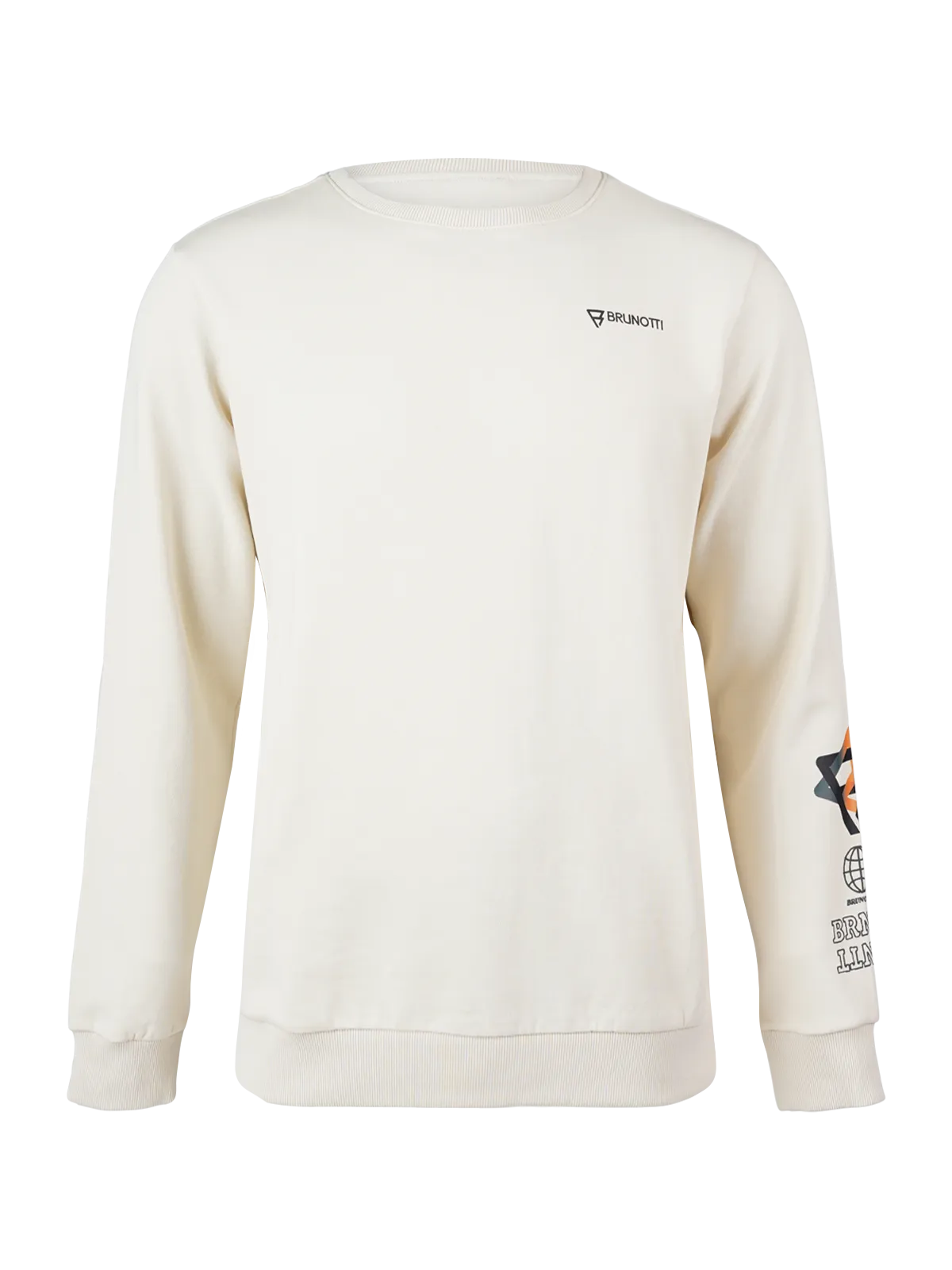 Murray-R Men Sweater | White-Beige