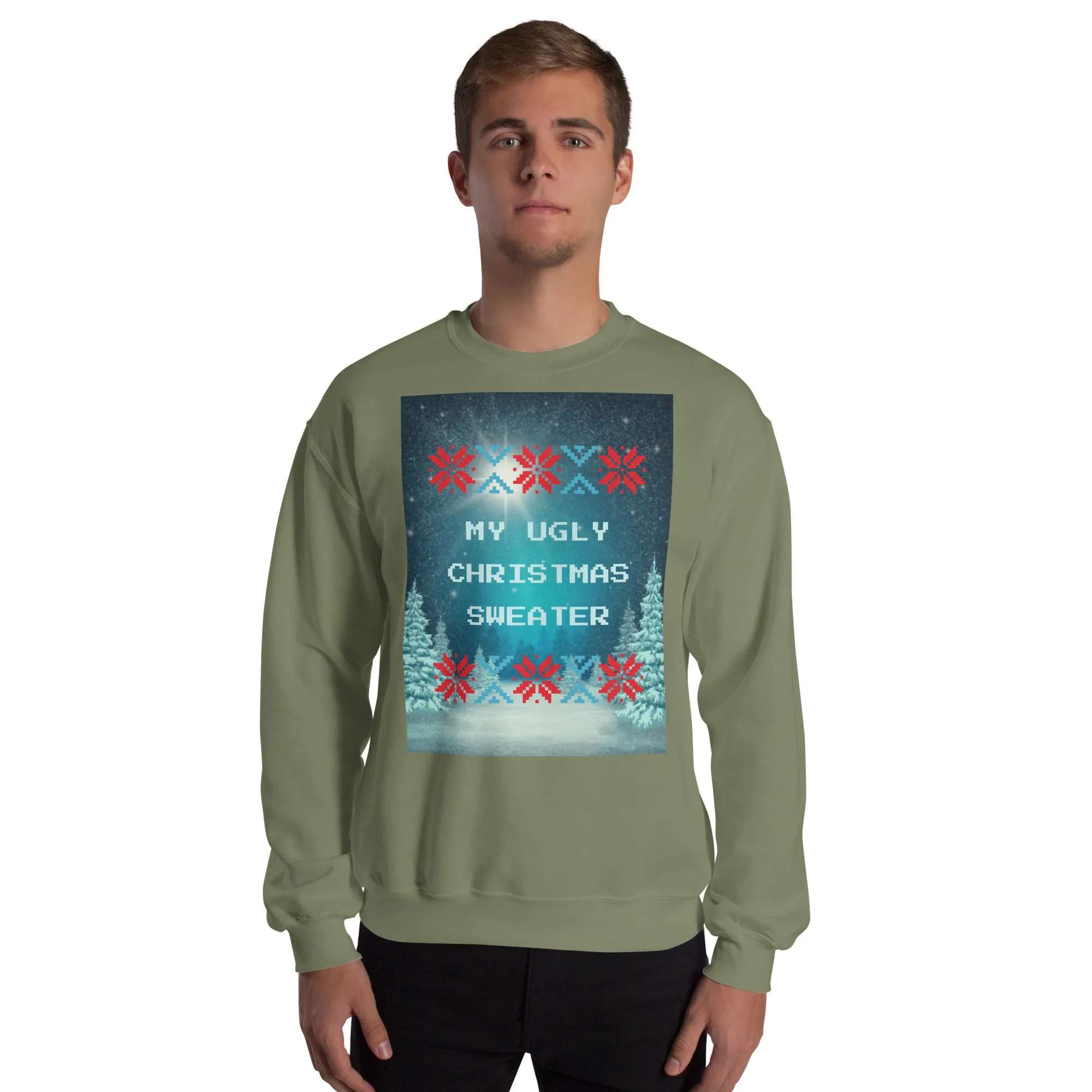 My Ugly Christmas Sweatshirt (Glamourange Christmas Sweatshirt Men)