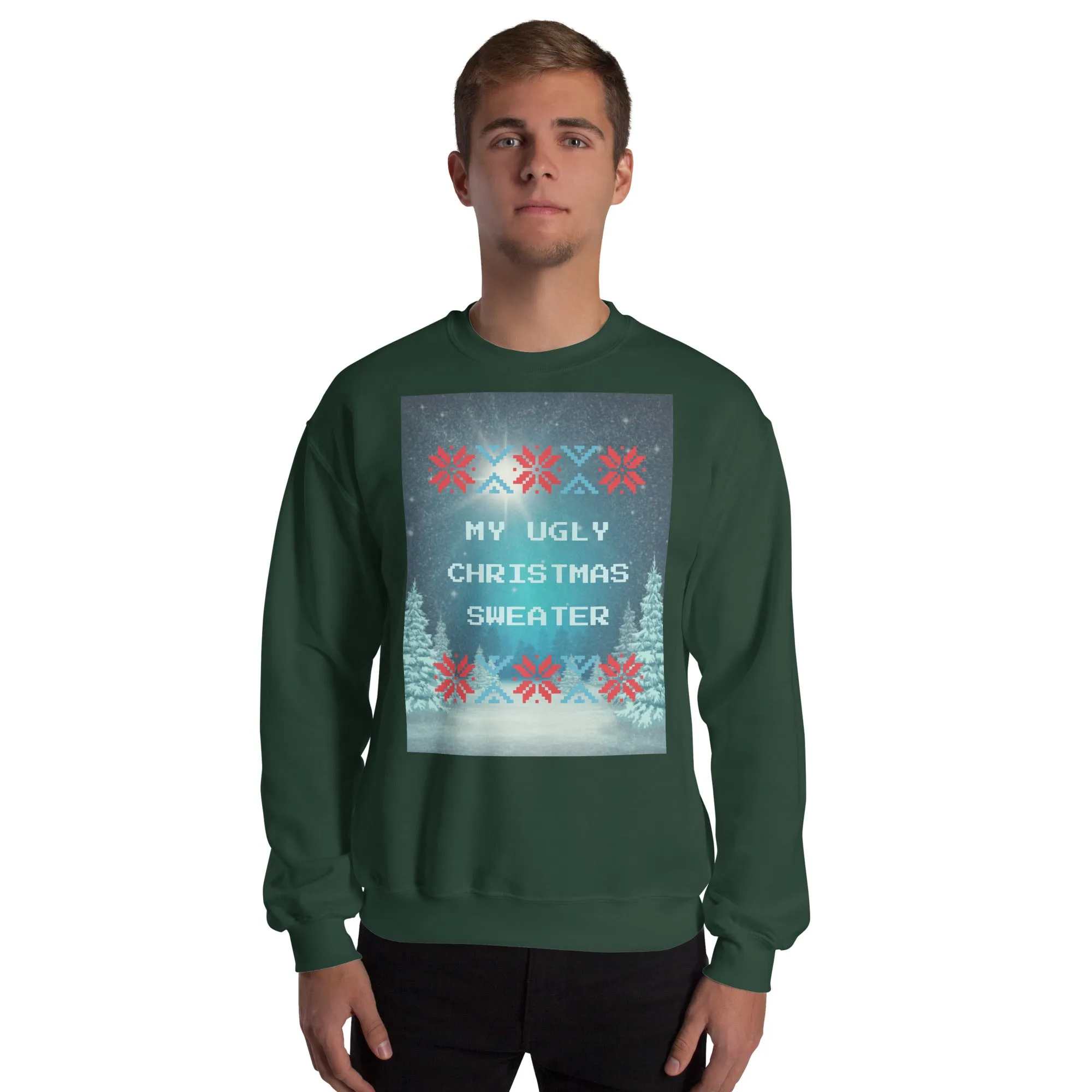 My Ugly Christmas Sweatshirt (Glamourange Christmas Sweatshirt Men)