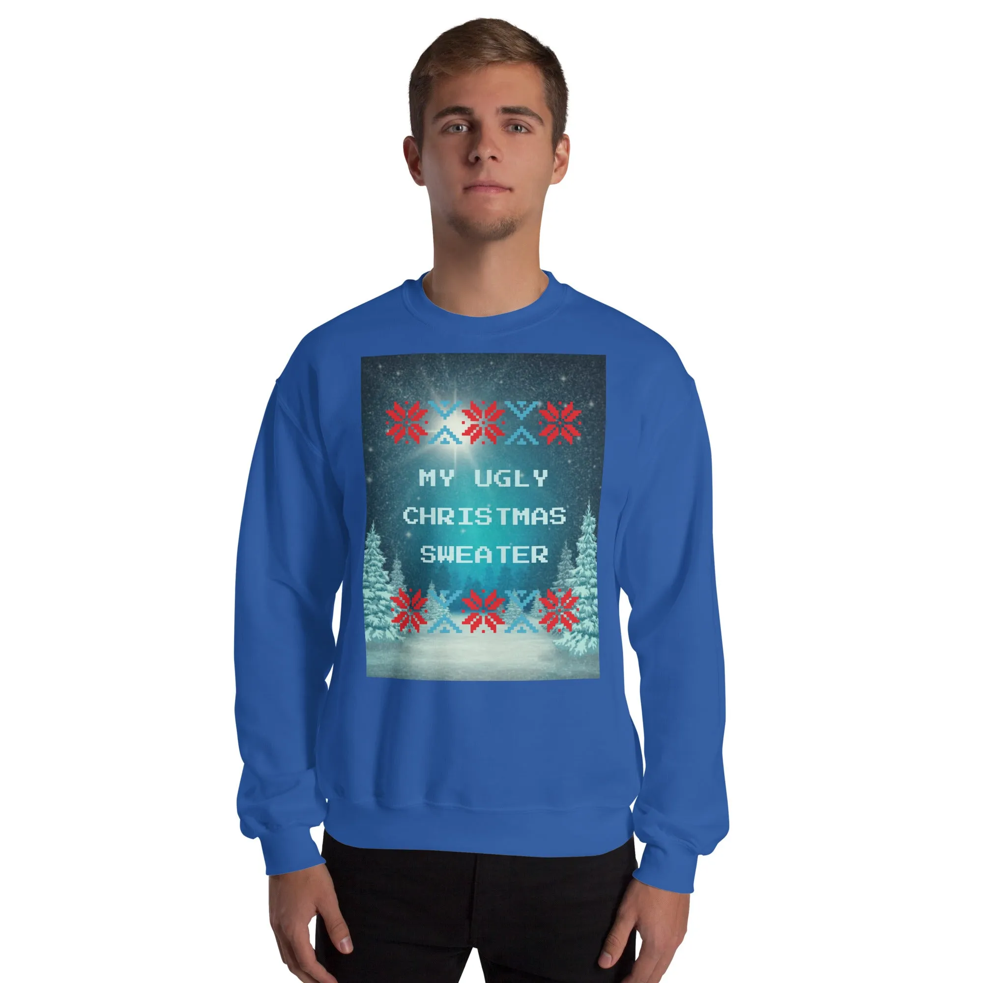 My Ugly Christmas Sweatshirt (Glamourange Christmas Sweatshirt Men)